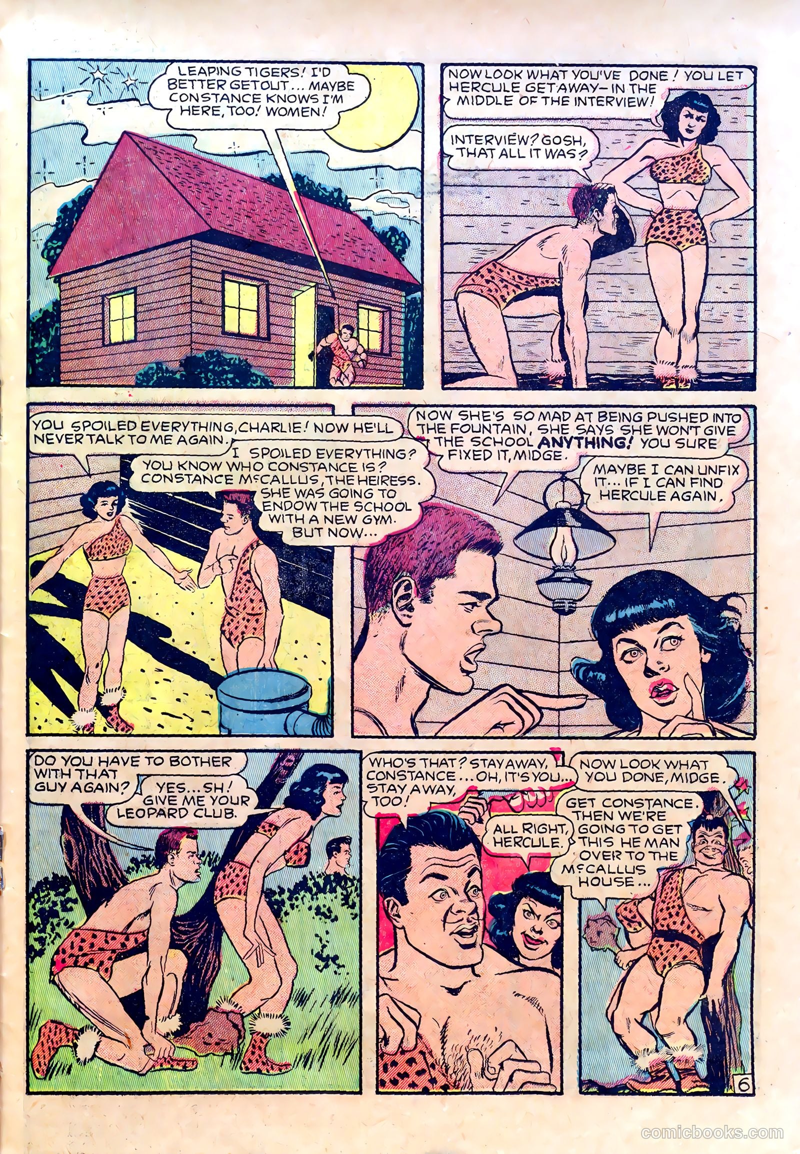 School-Day Romances #1 (1949) — page 25 of 36