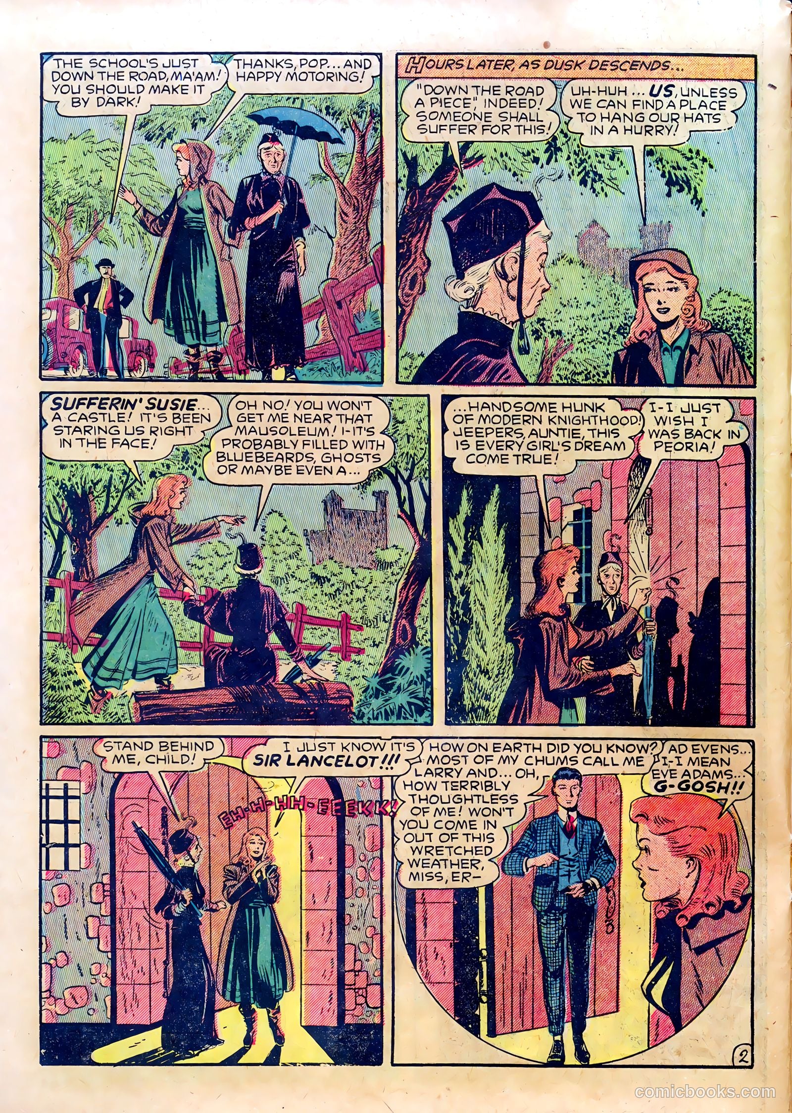School-Day Romances #1 (1949) — page 28 of 36