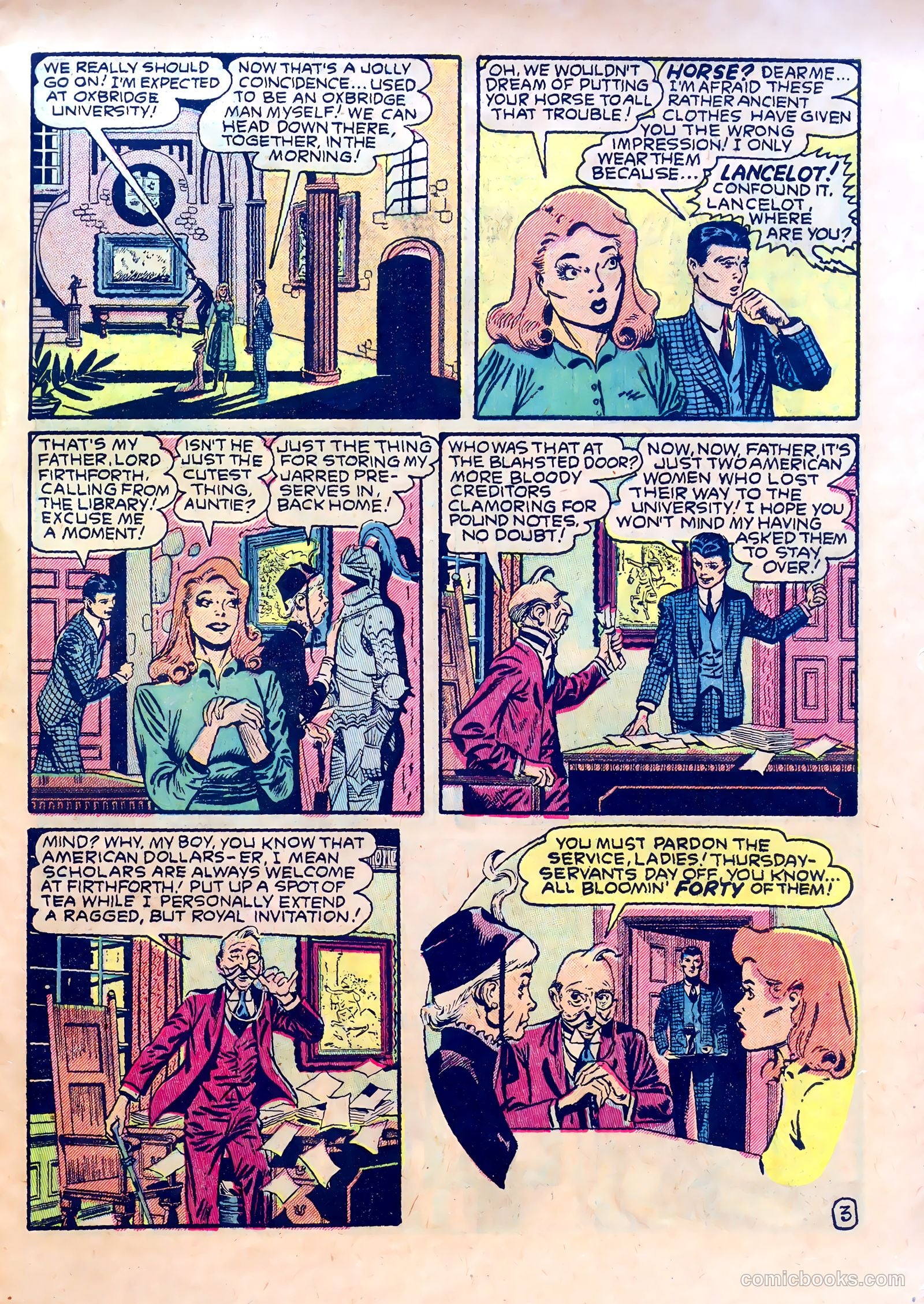 School-Day Romances #1 (1949) — page 29 of 36