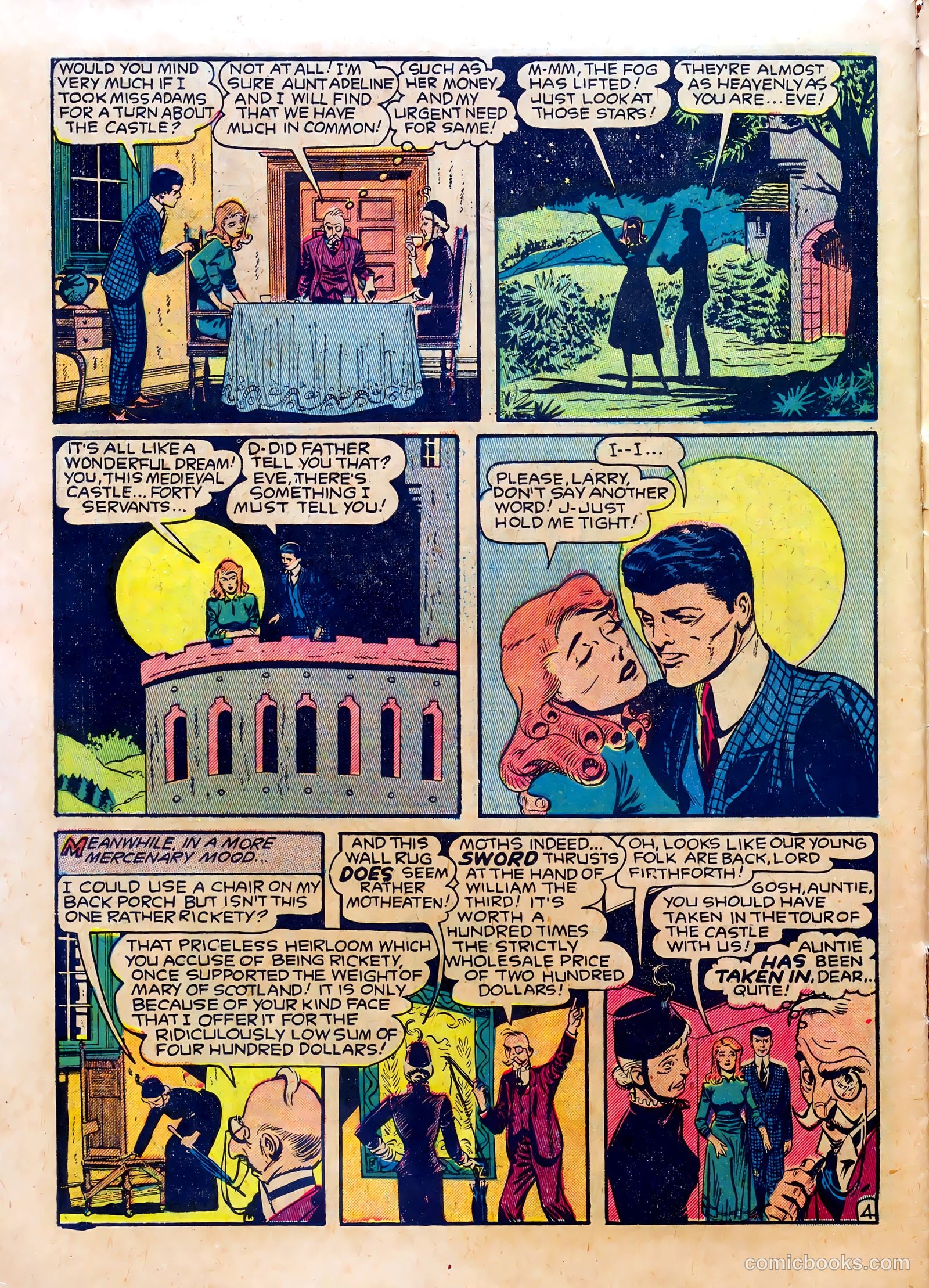 School-Day Romances #1 (1949) — page 30 of 36