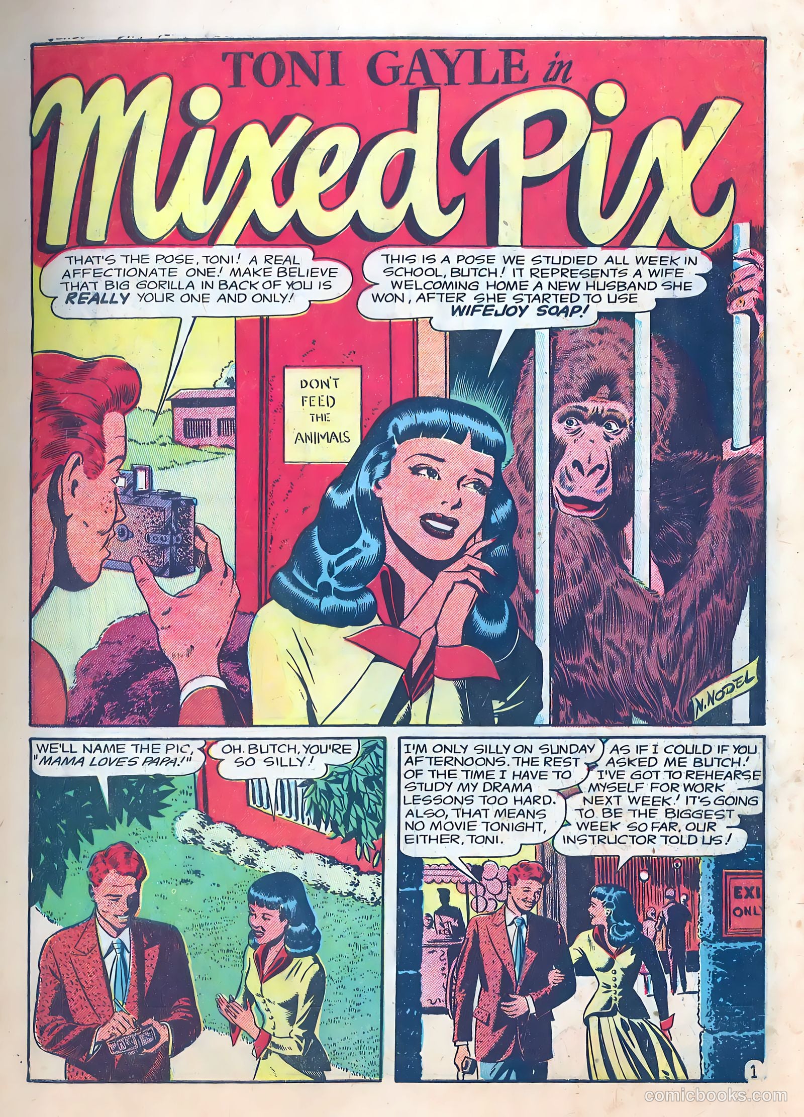 School-Day Romances #2 (1949) — page 3 of 36
