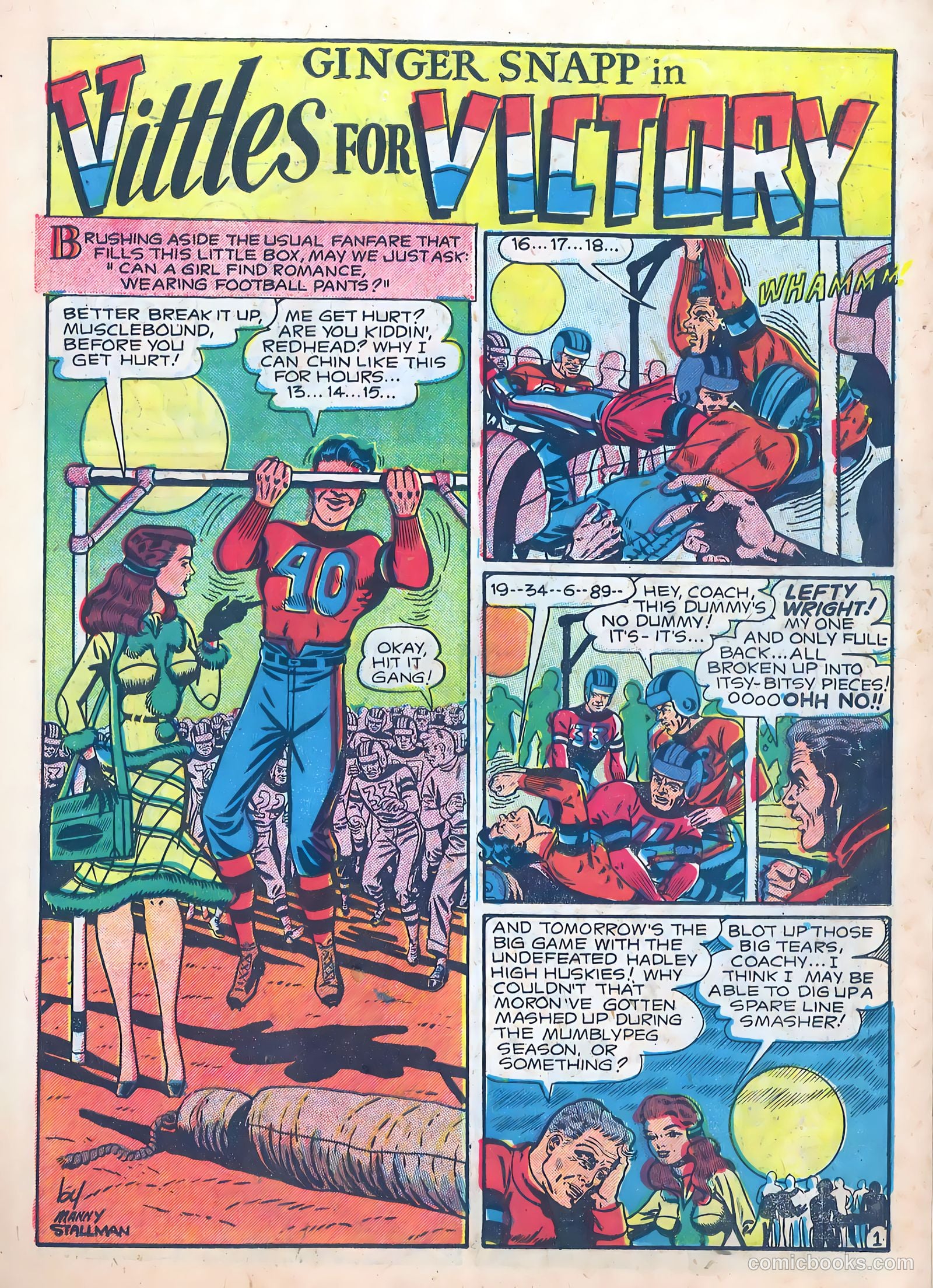 School-Day Romances #2 (1949) — page 11 of 36