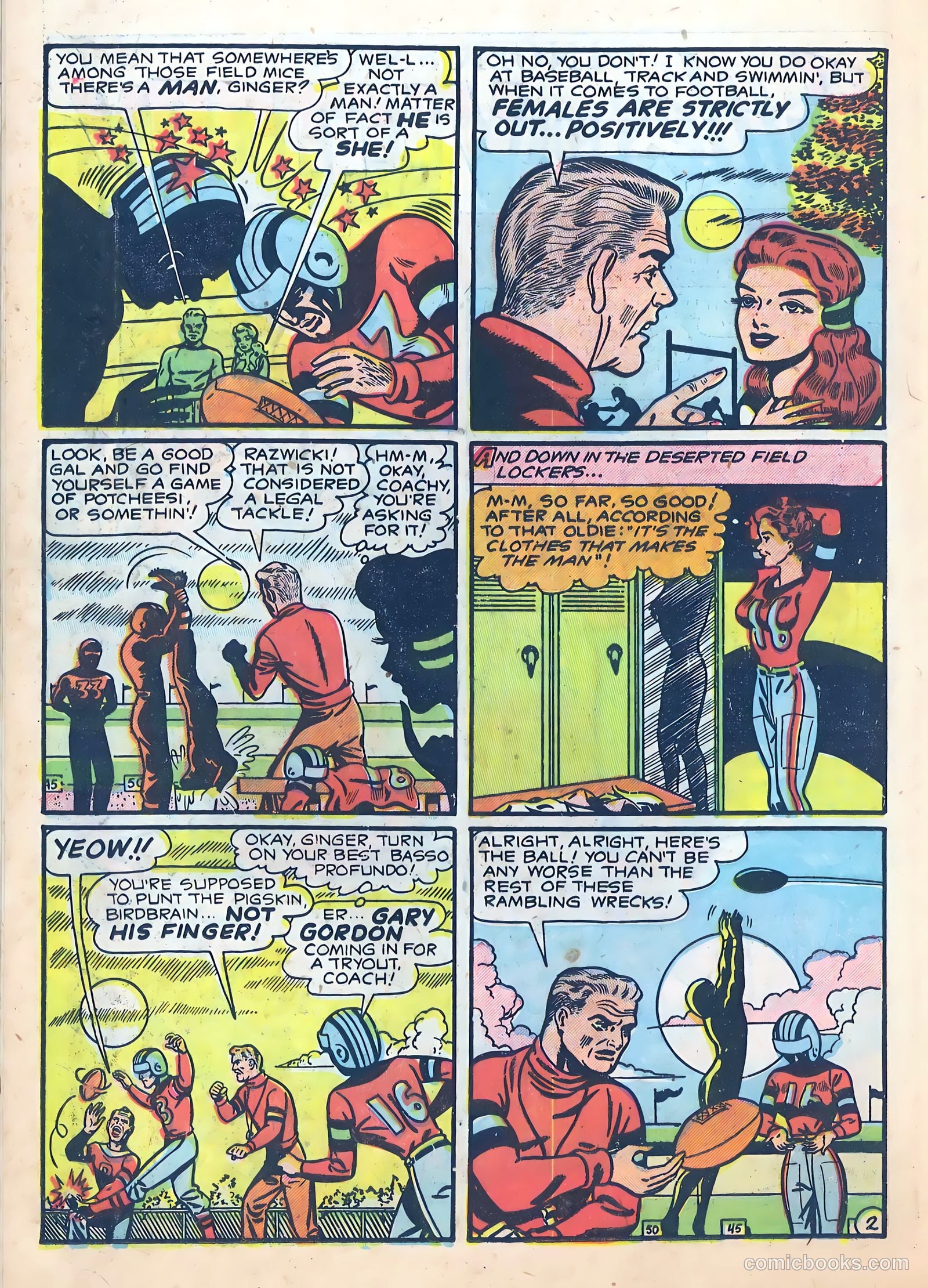 School-Day Romances #2 (1949) — page 12 of 36