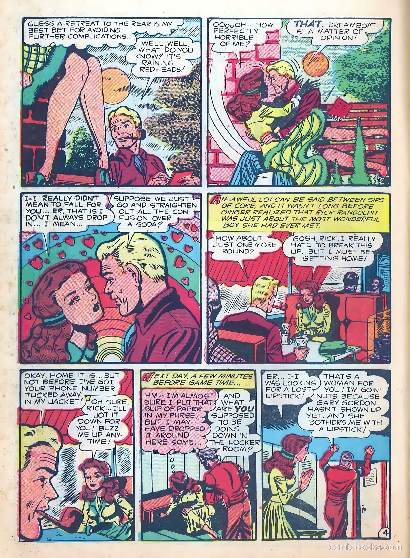 School-Day Romances #2 (1949) — page 14 of 36