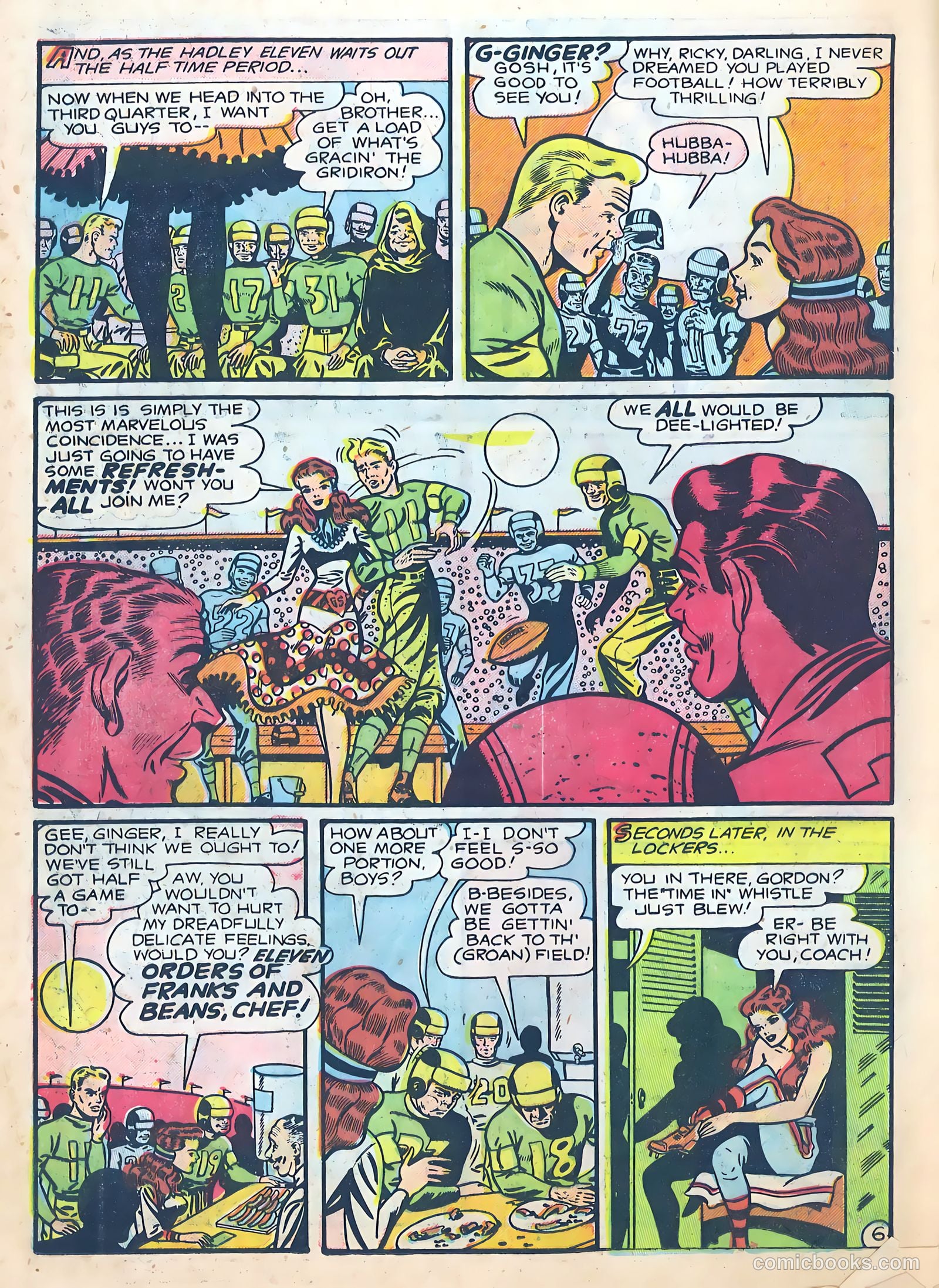 School-Day Romances #2 (1949) — page 16 of 36