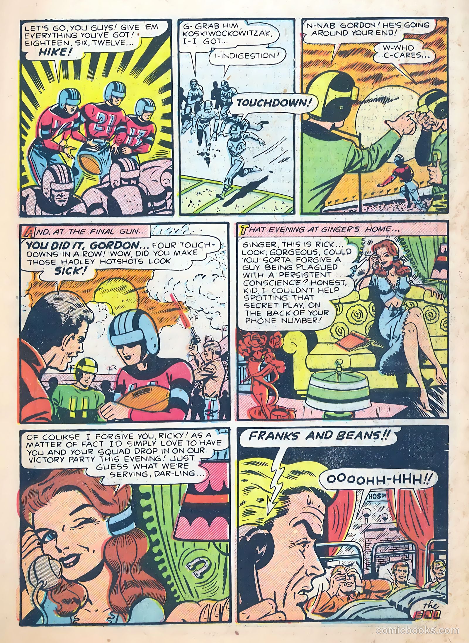 School-Day Romances #2 (1949) — page 17 of 36