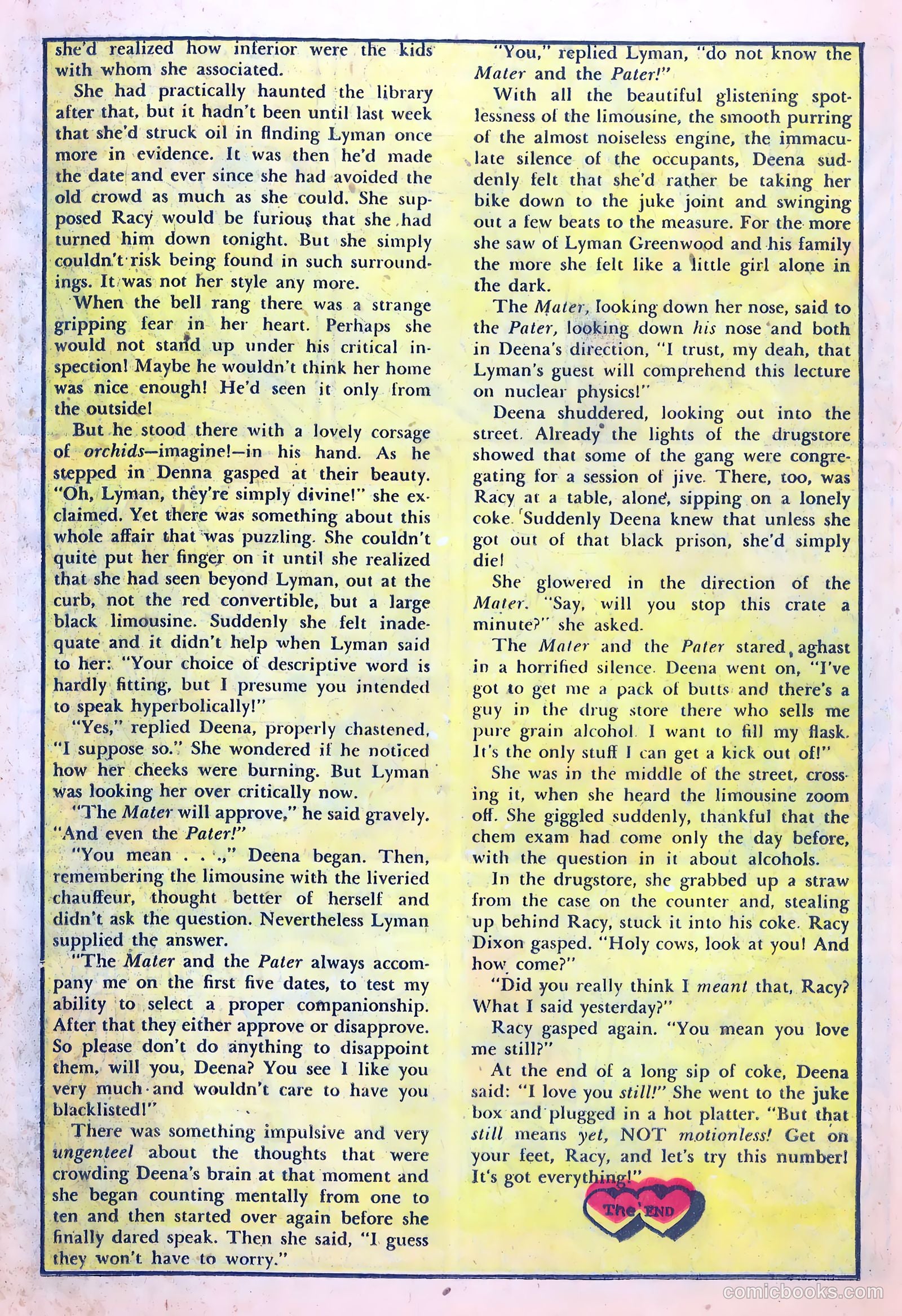 School-Day Romances #2 (1949) — page 18 of 36