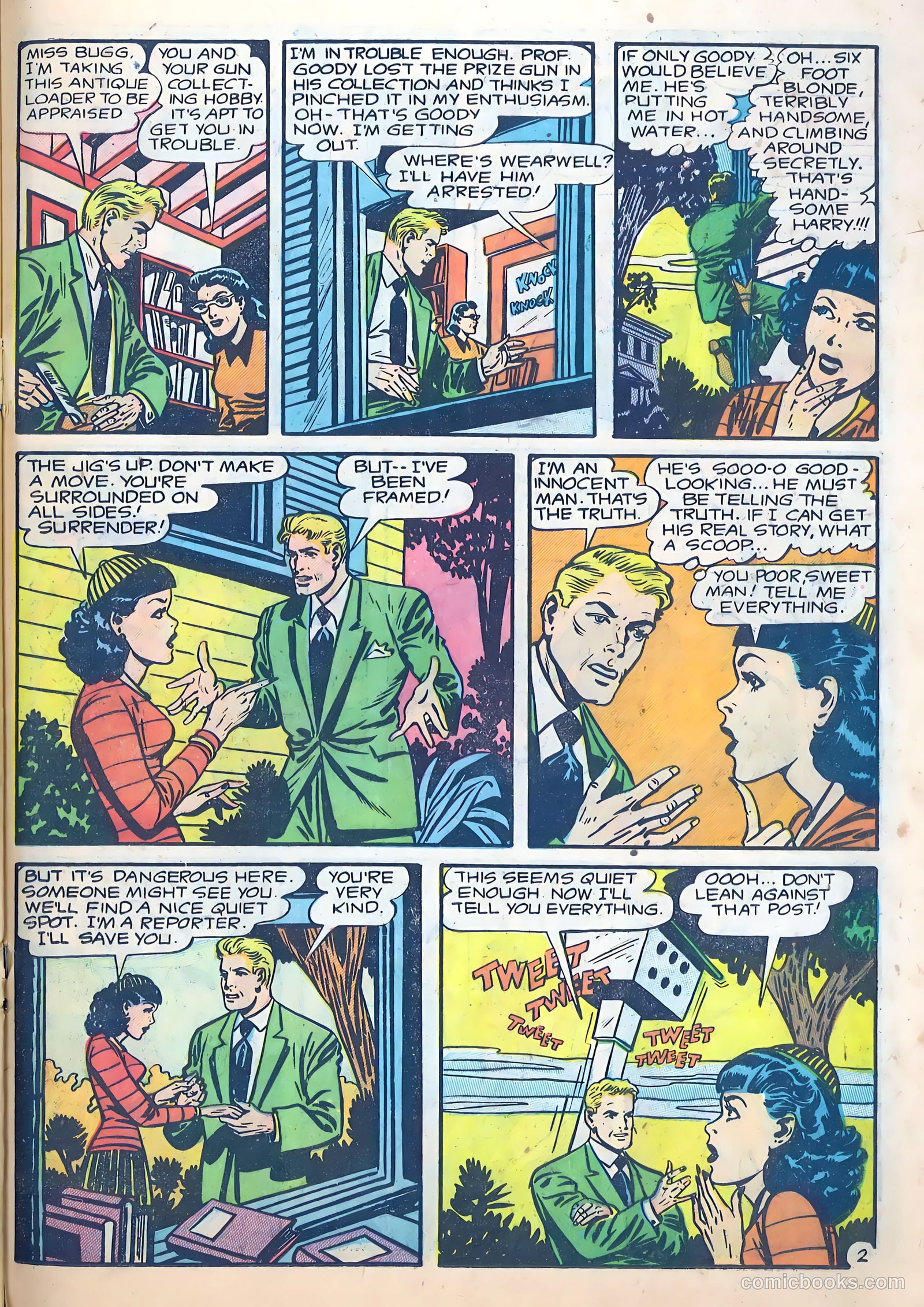 School-Day Romances #2 (1949) — page 21 of 36