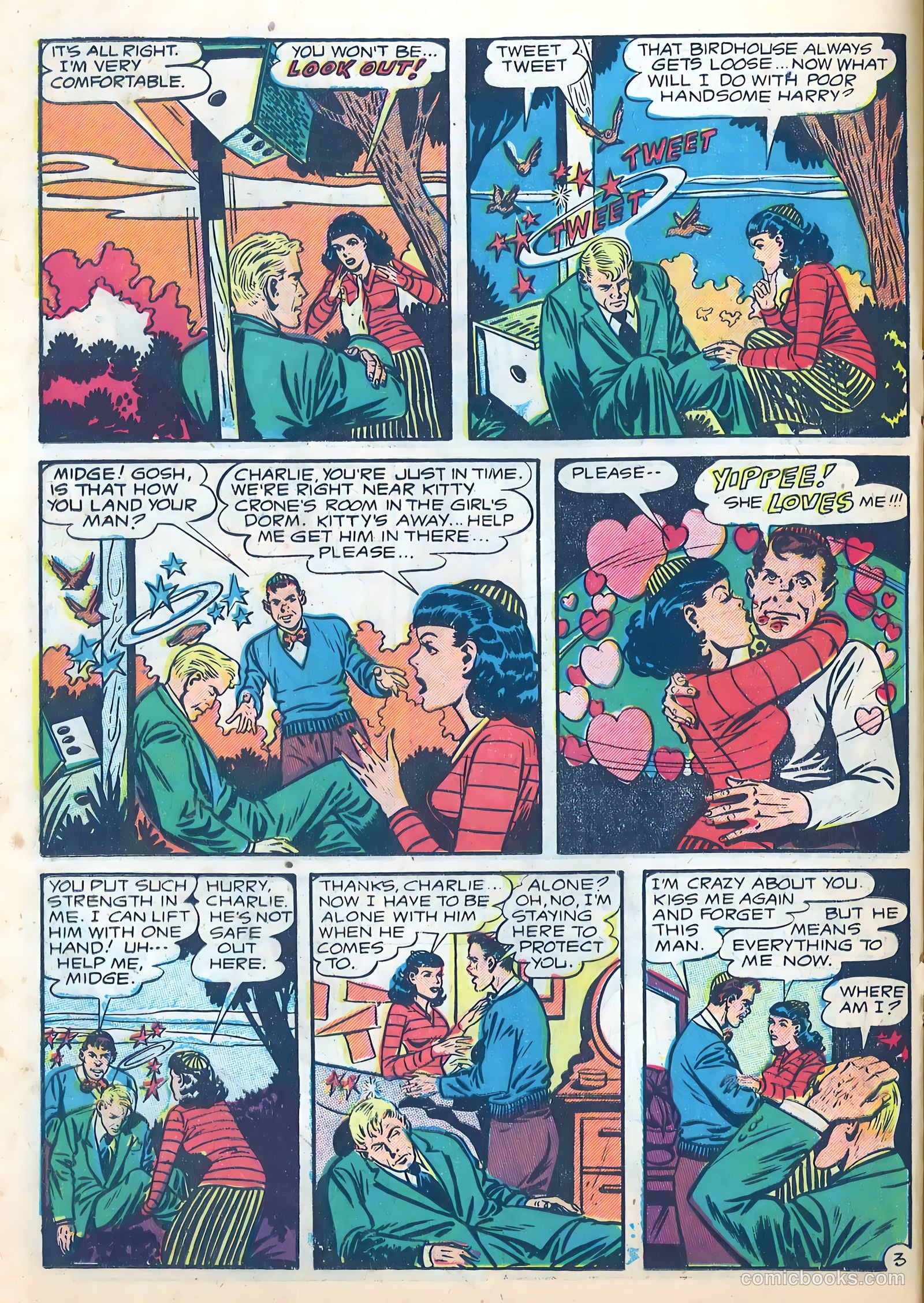 School-Day Romances #2 (1949) — page 22 of 36