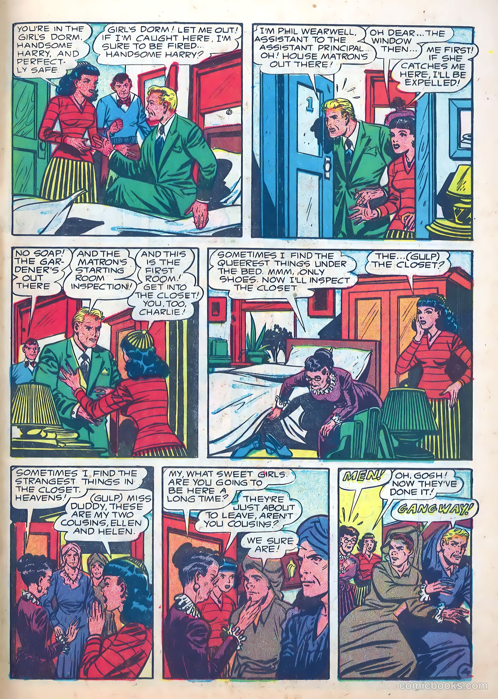 School-Day Romances #2 (1949) — page 23 of 36