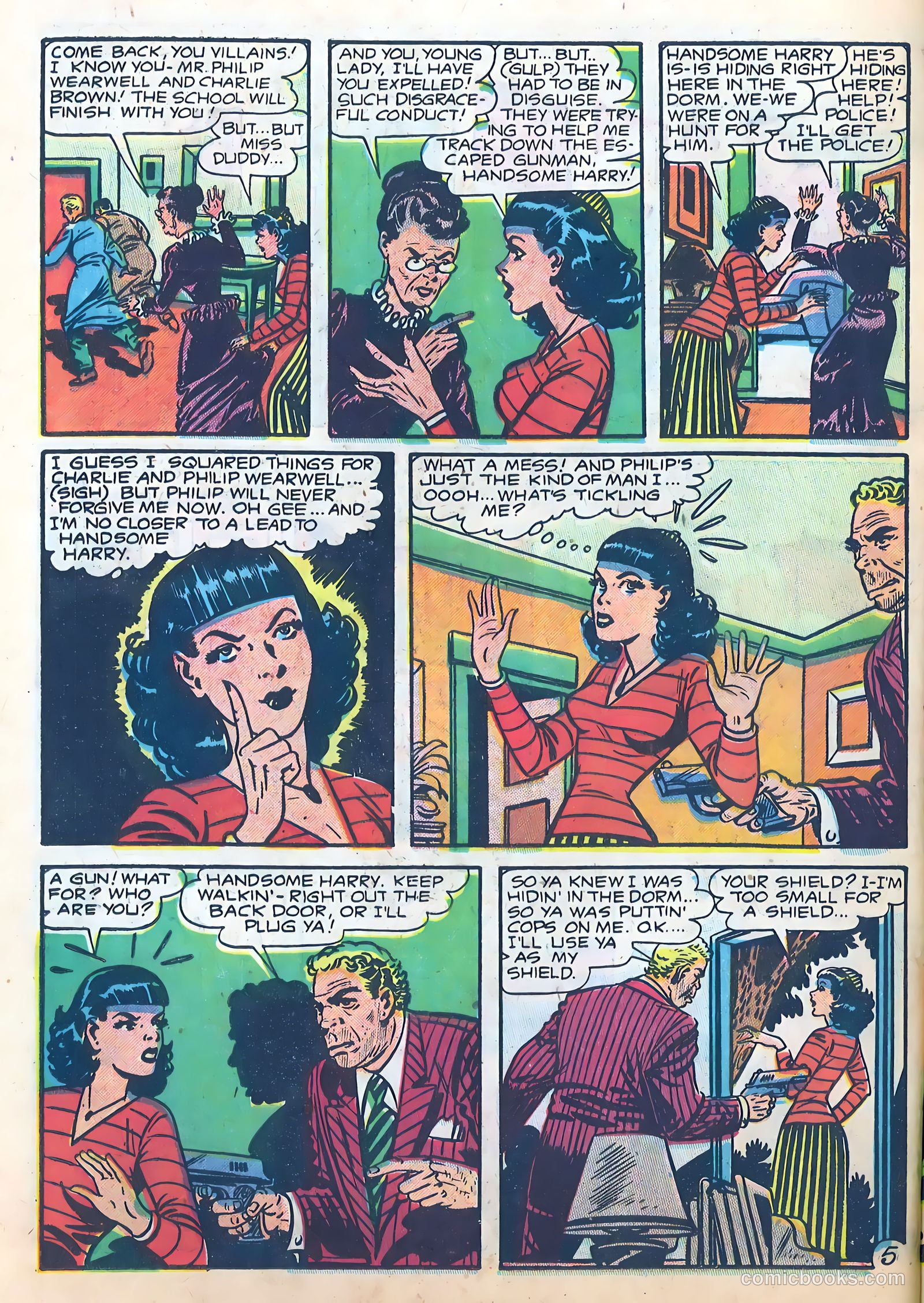 School-Day Romances #2 (1949) — page 24 of 36