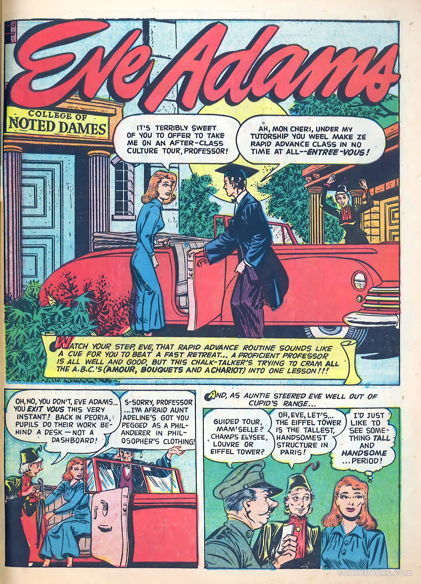 School-Day Romances #2 (1949) — page 27 of 36