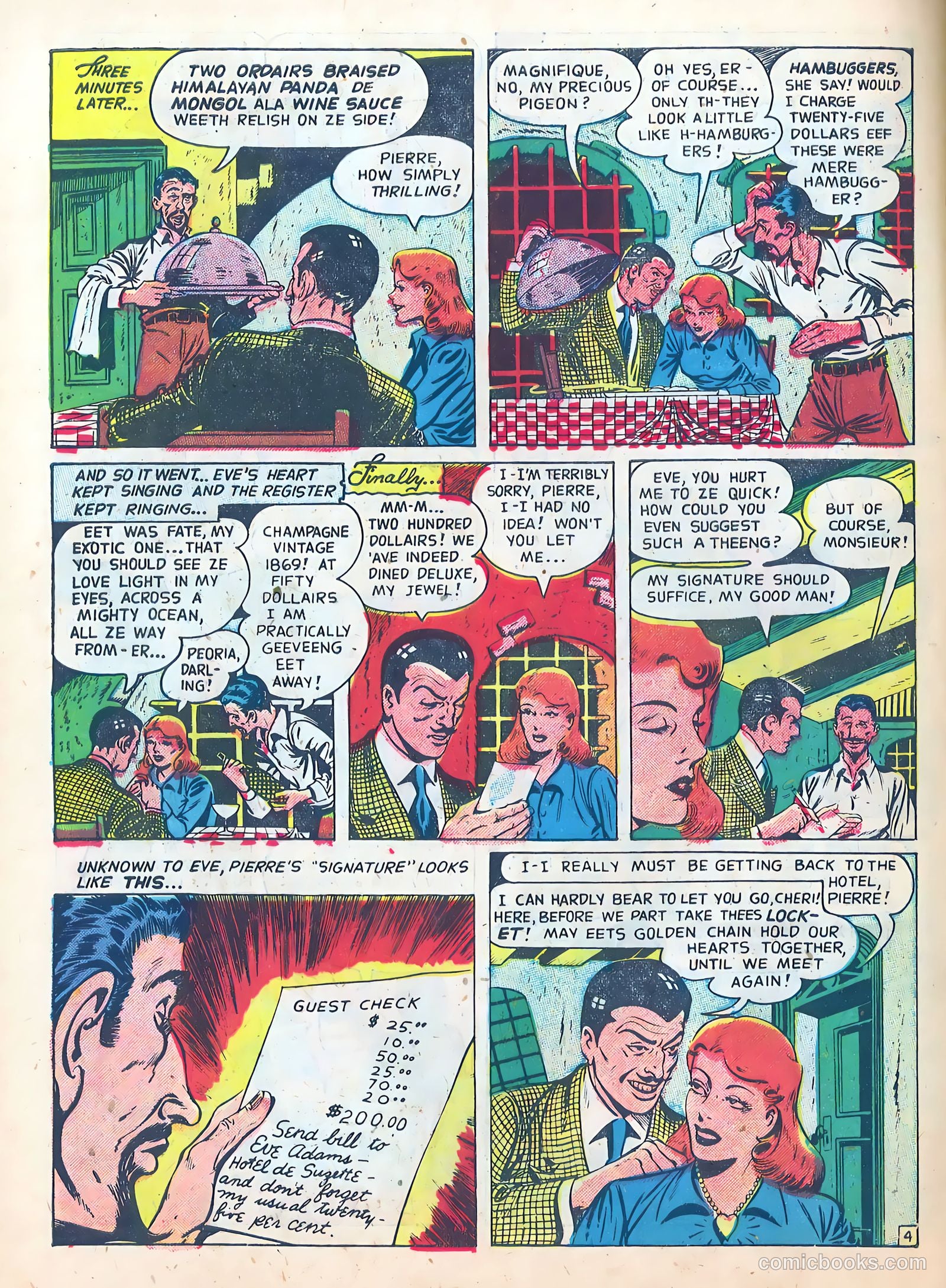 School-Day Romances #2 (1949) — page 30 of 36