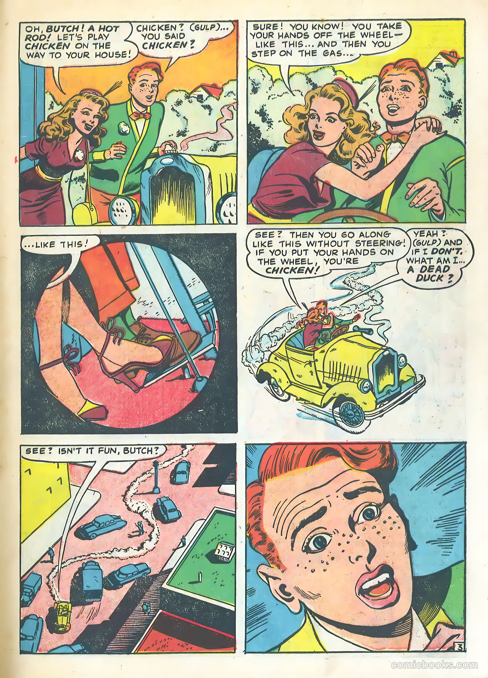 School-Day Romances #4 (1950) — page 5 of 36