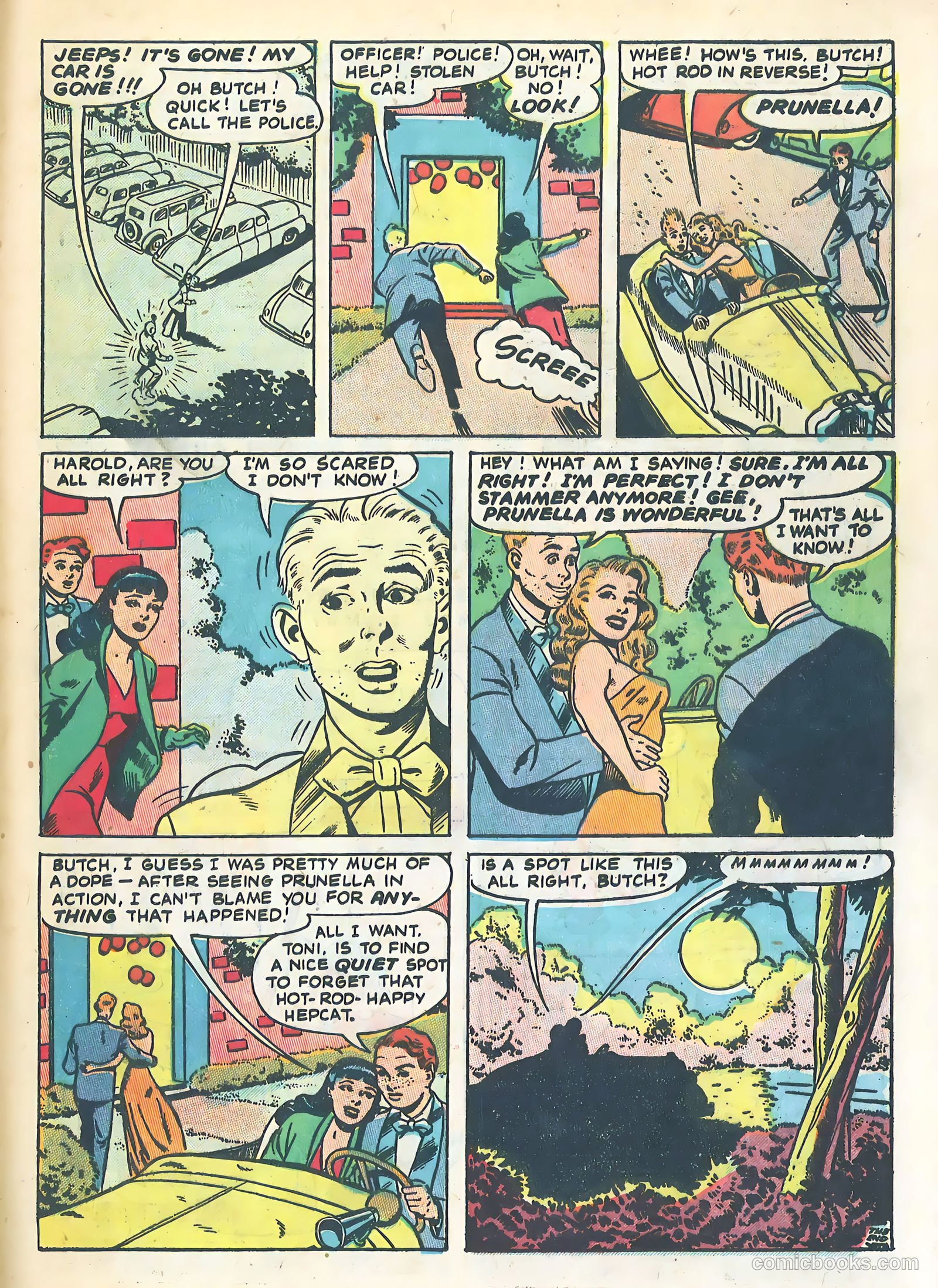 School-Day Romances #4 (1950) — page 9 of 36