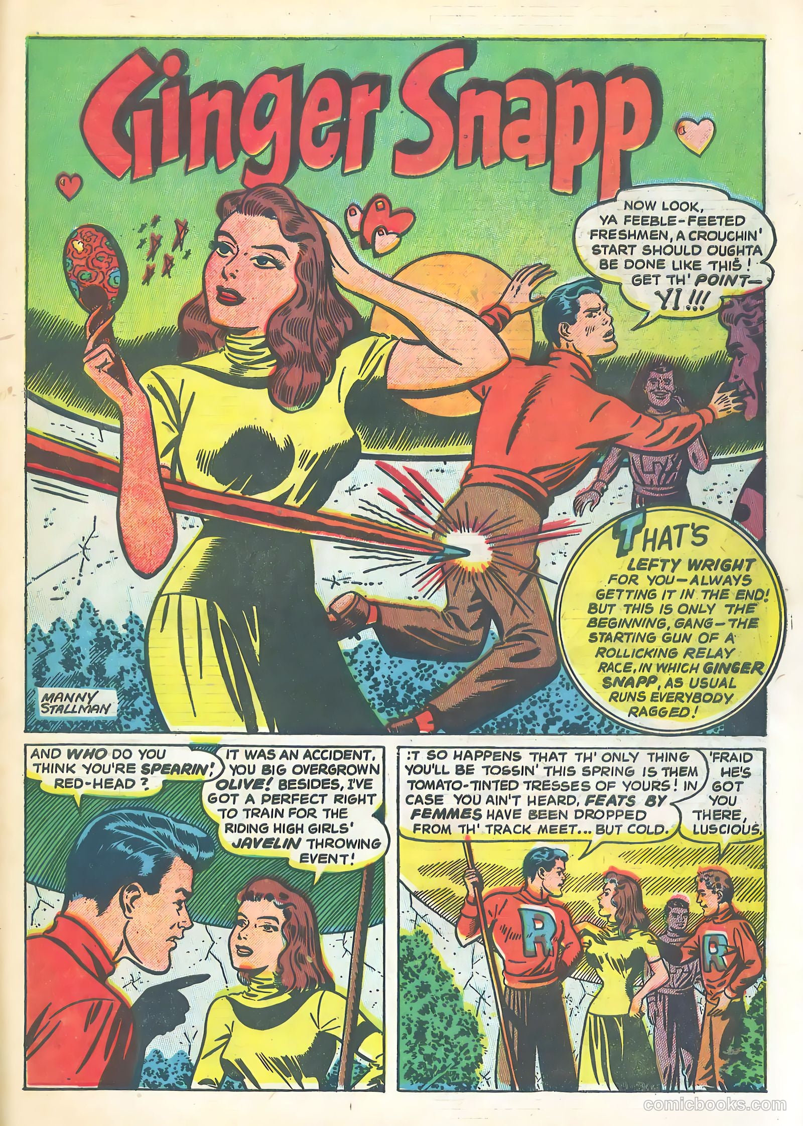 School-Day Romances #4 (1950) — page 11 of 36