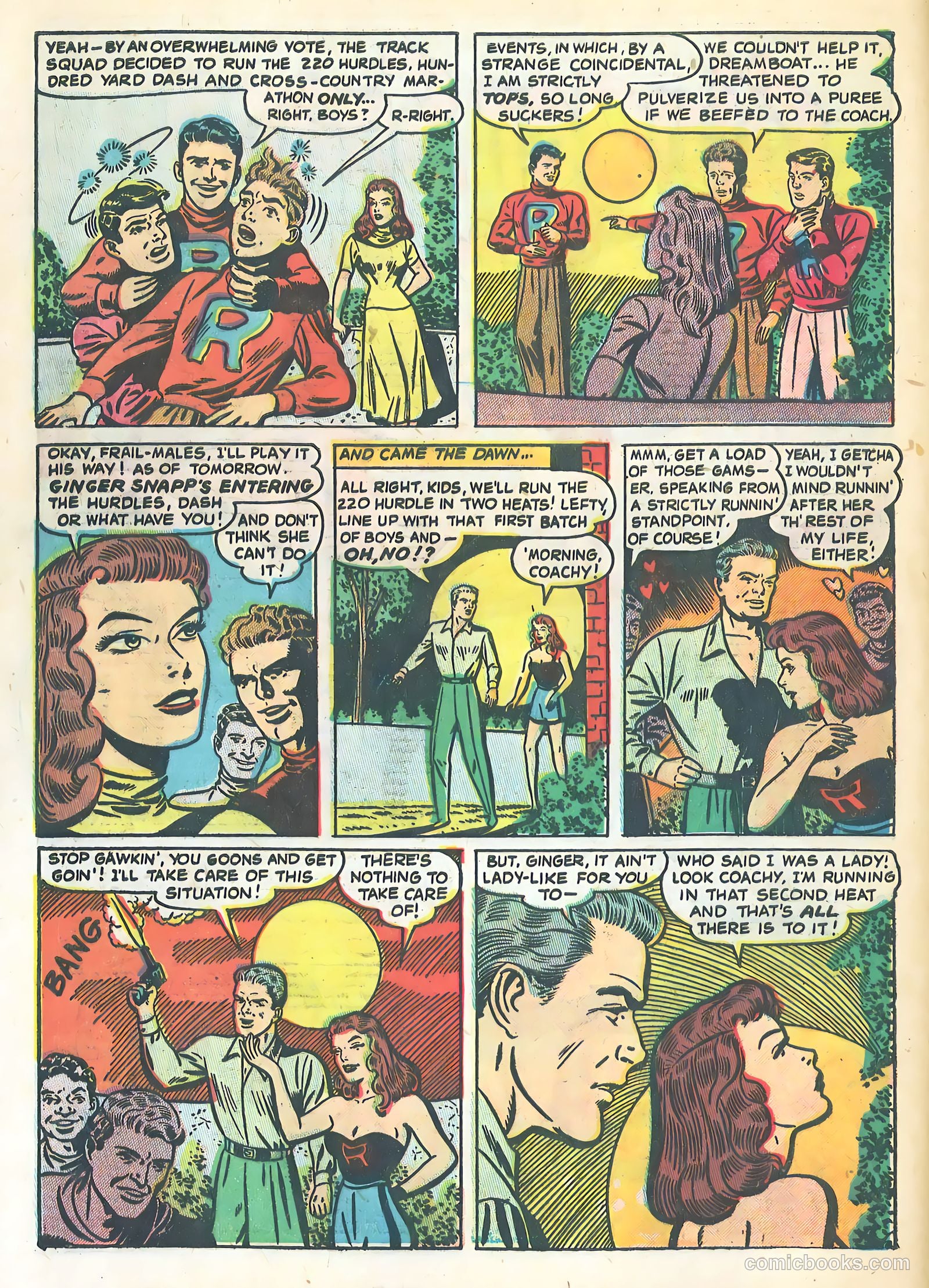 School-Day Romances #4 (1950) — page 12 of 36