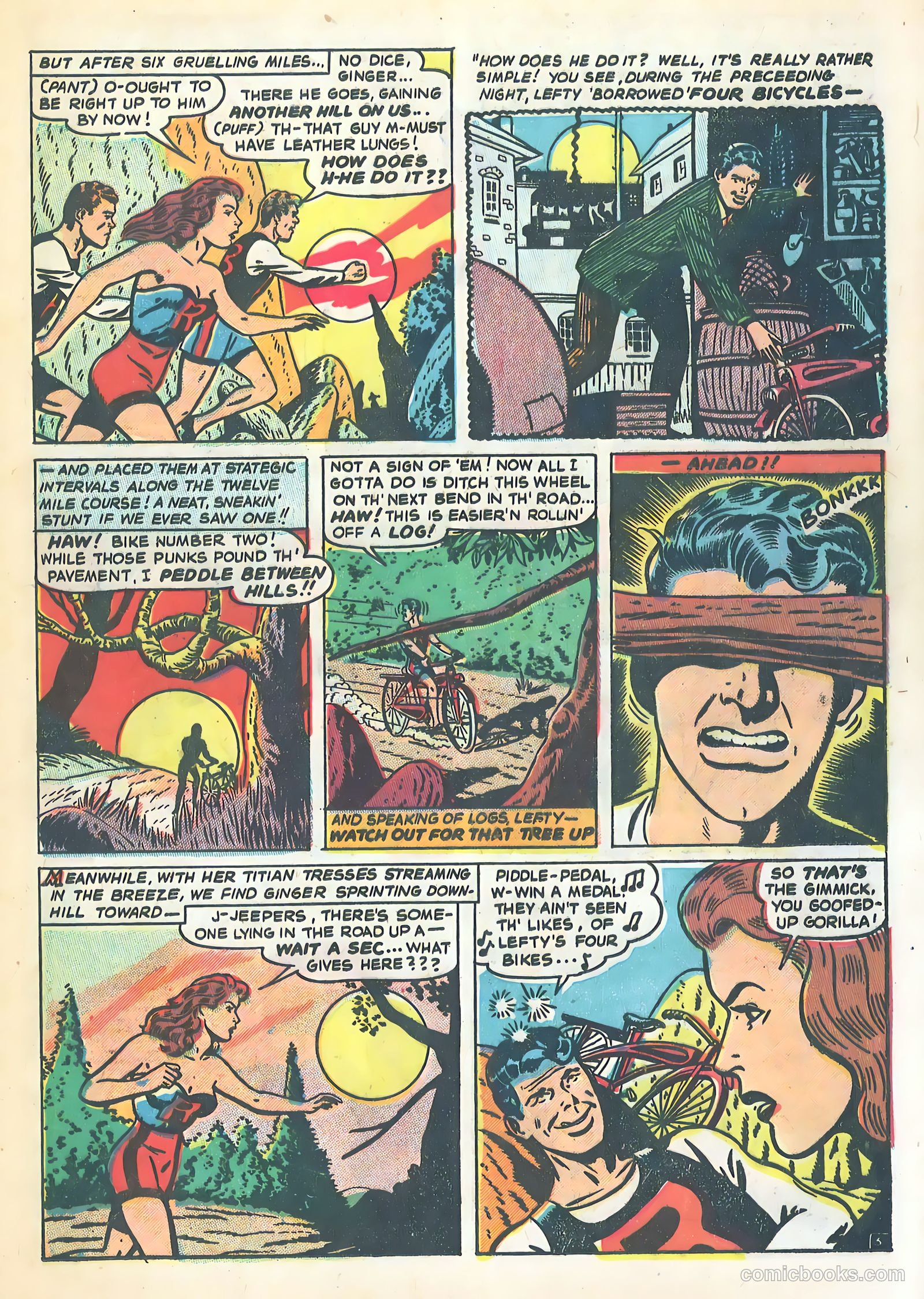 School-Day Romances #4 (1950) — page 15 of 36