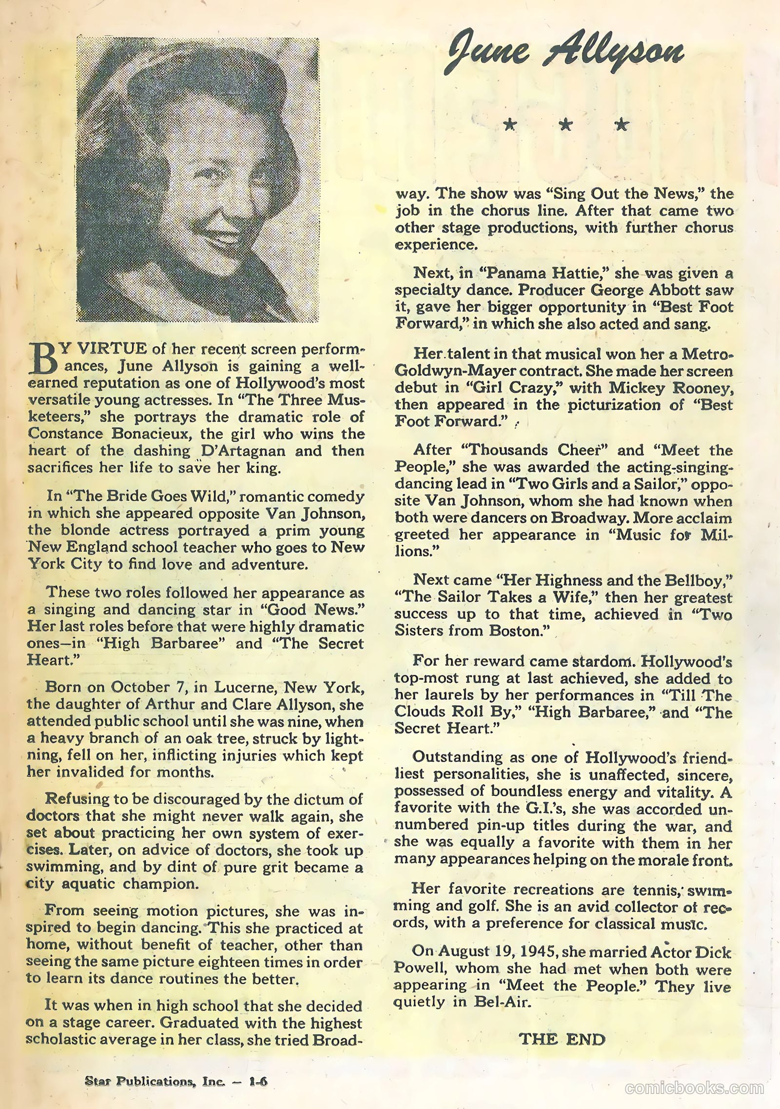 School-Day Romances #4 (1950) — page 19 of 36
