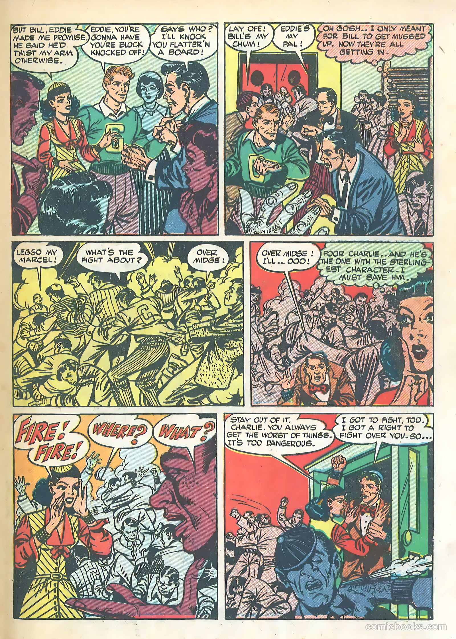 School-Day Romances #4 (1950) — page 23 of 36