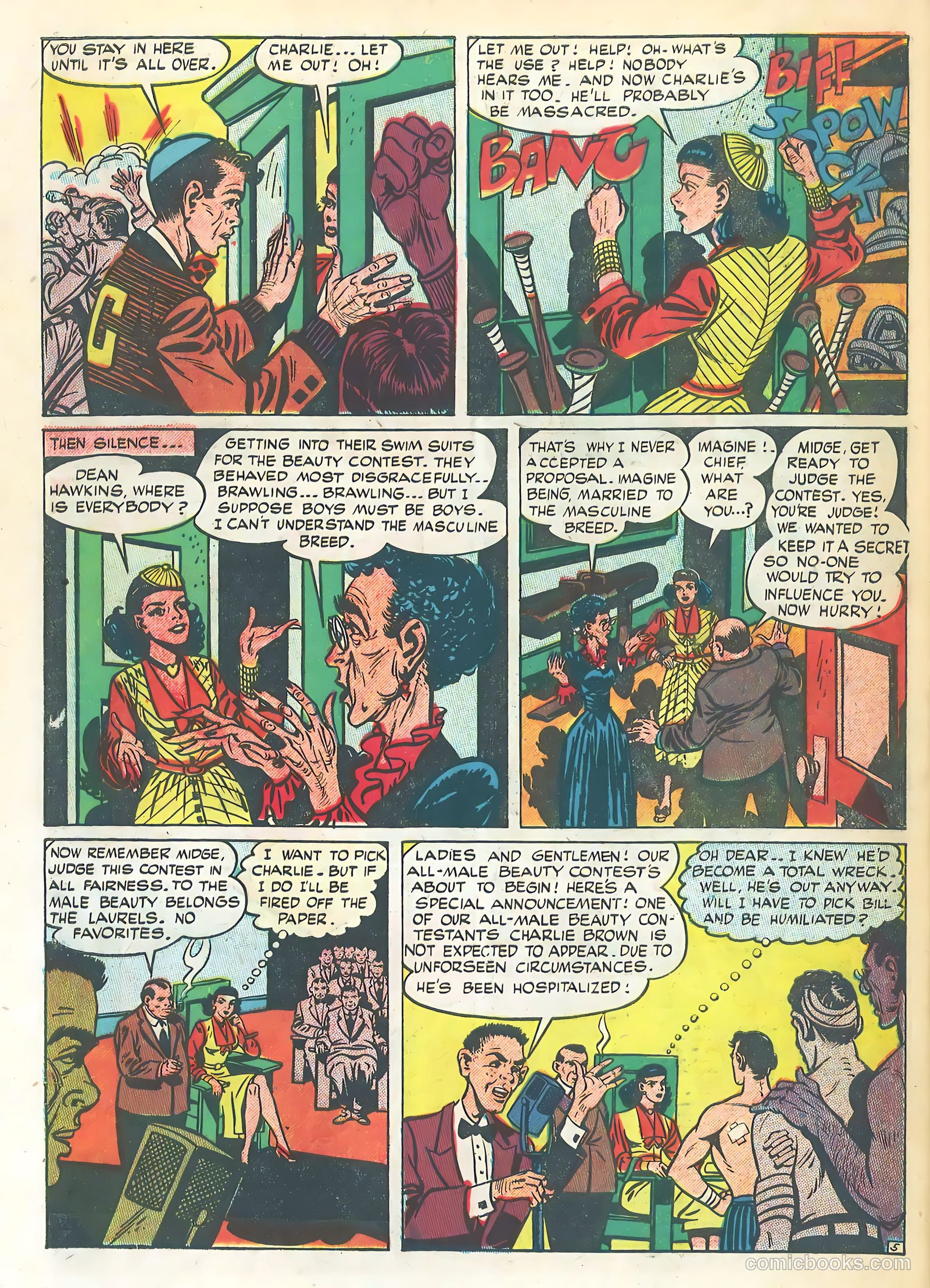 School-Day Romances #4 (1950) — page 24 of 36