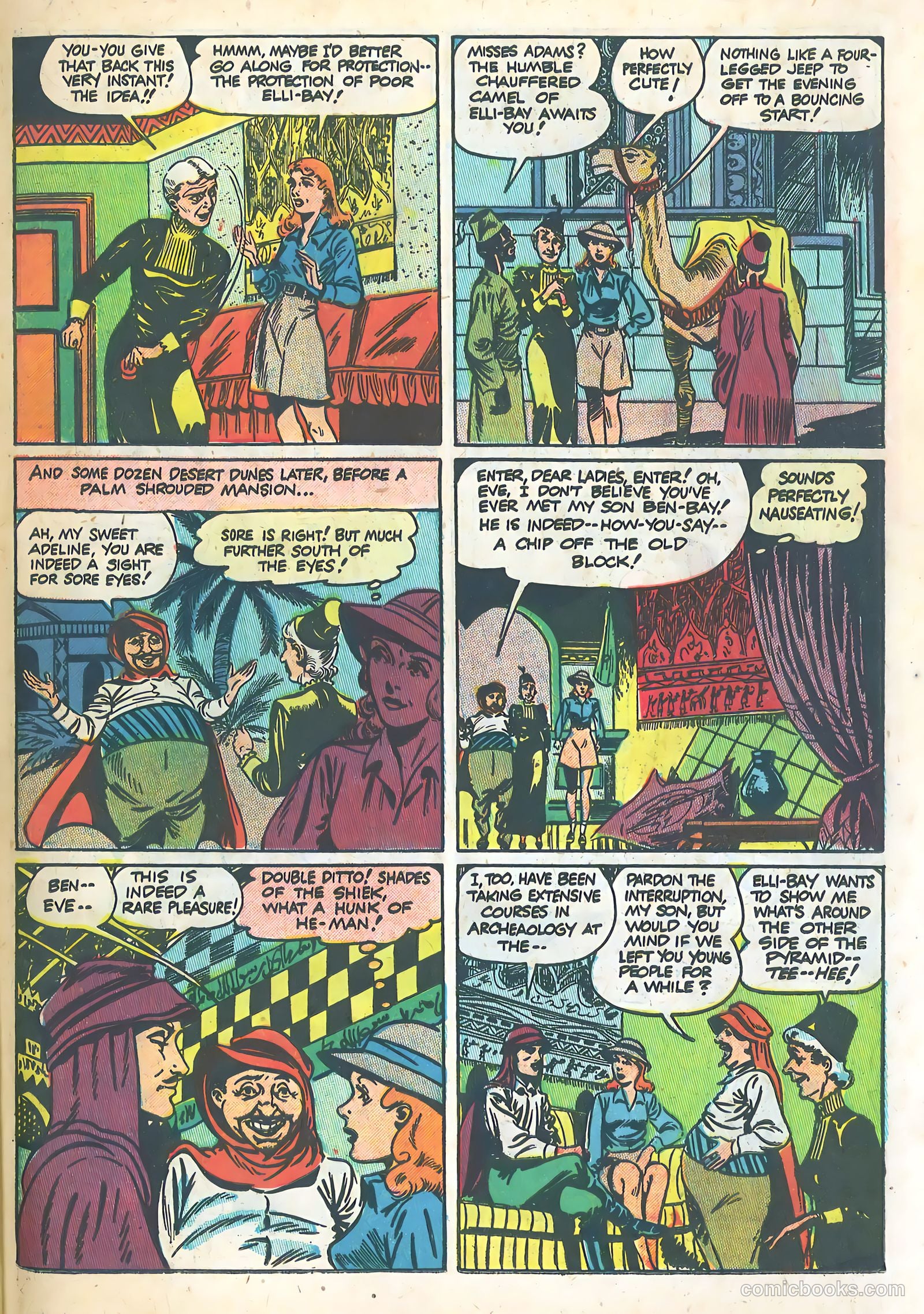 School-Day Romances #4 (1950) — page 27 of 36