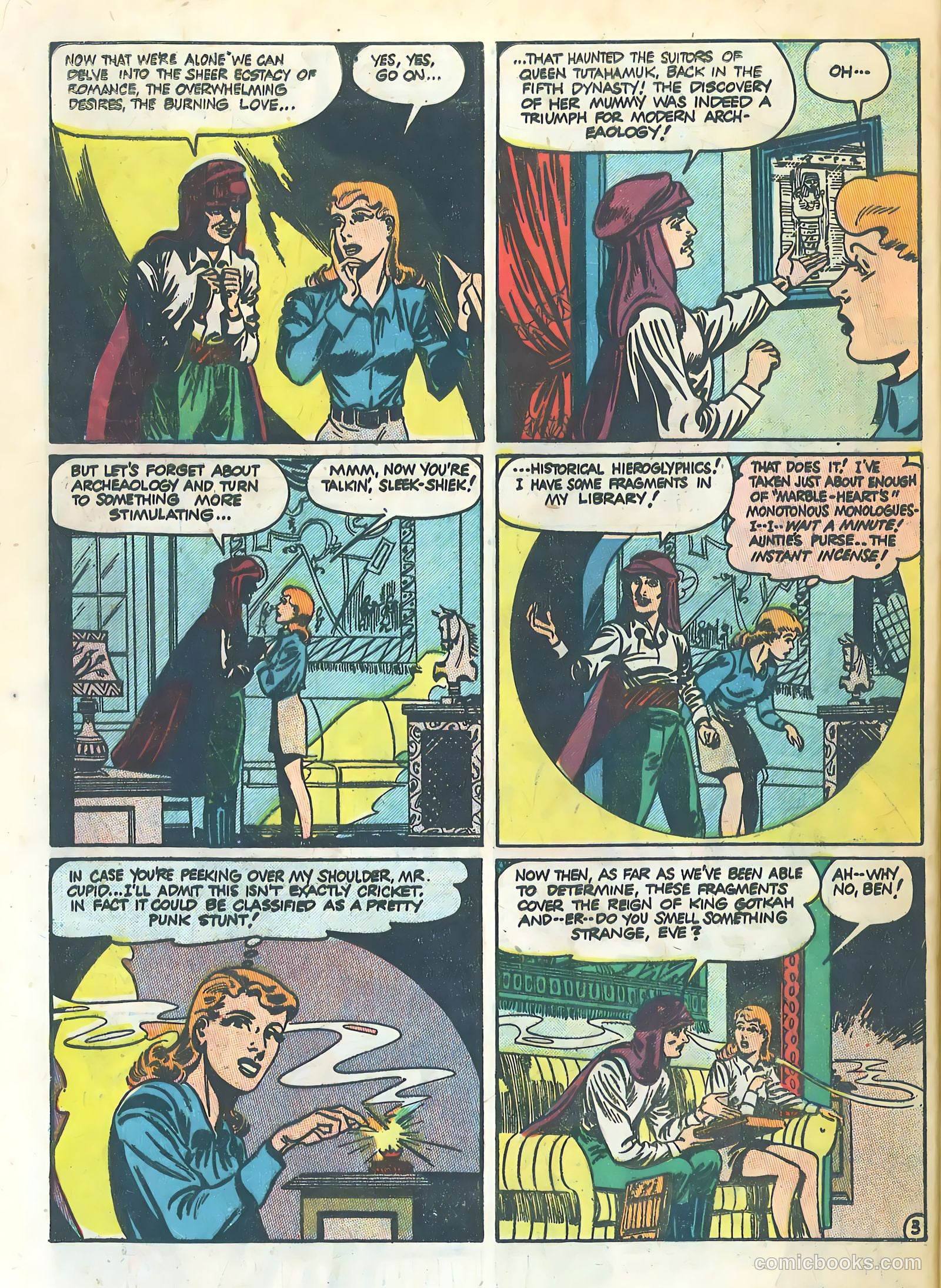 School-Day Romances #4 (1950) — page 28 of 36