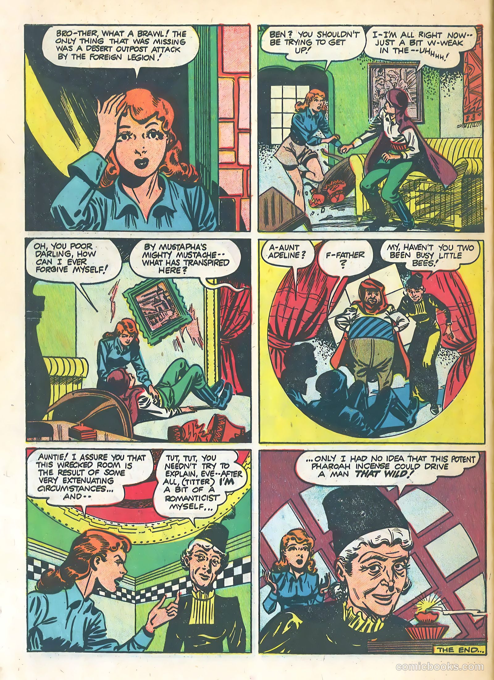 School-Day Romances #4 (1950) — page 32 of 36