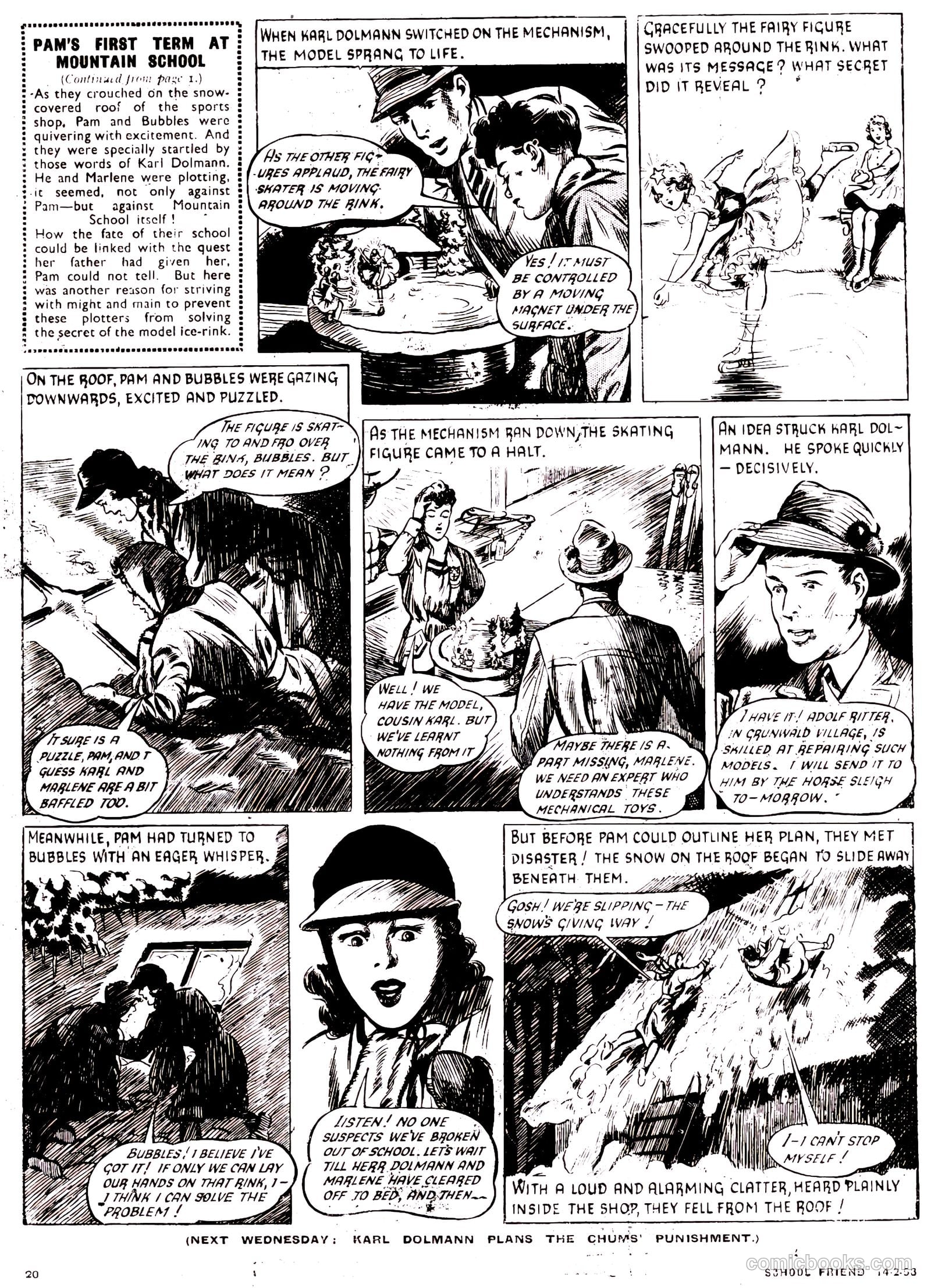 School Friend #144 (1953) — page 20 of 20