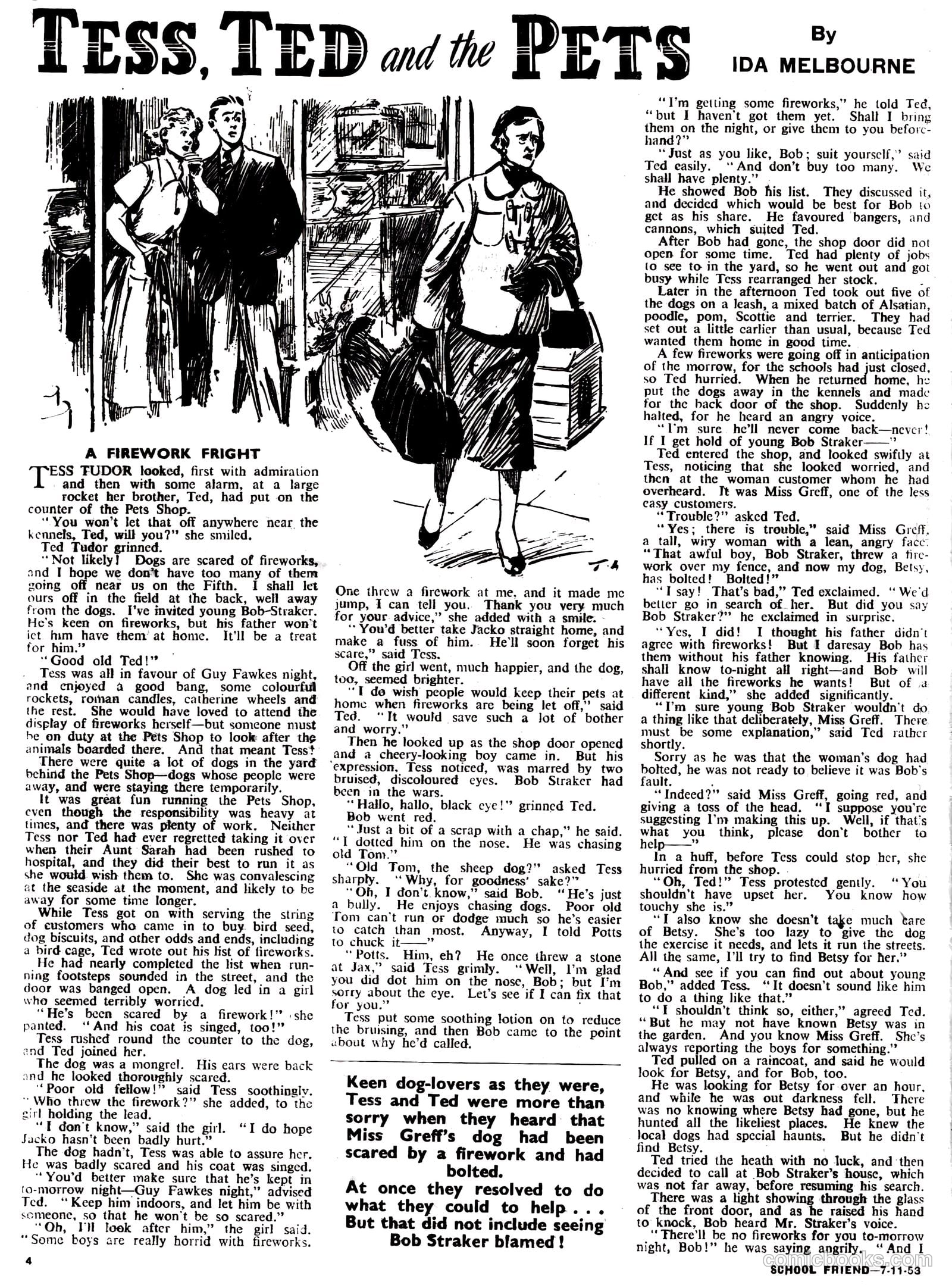 School Friend #182 (1953) — page 4 of 20
