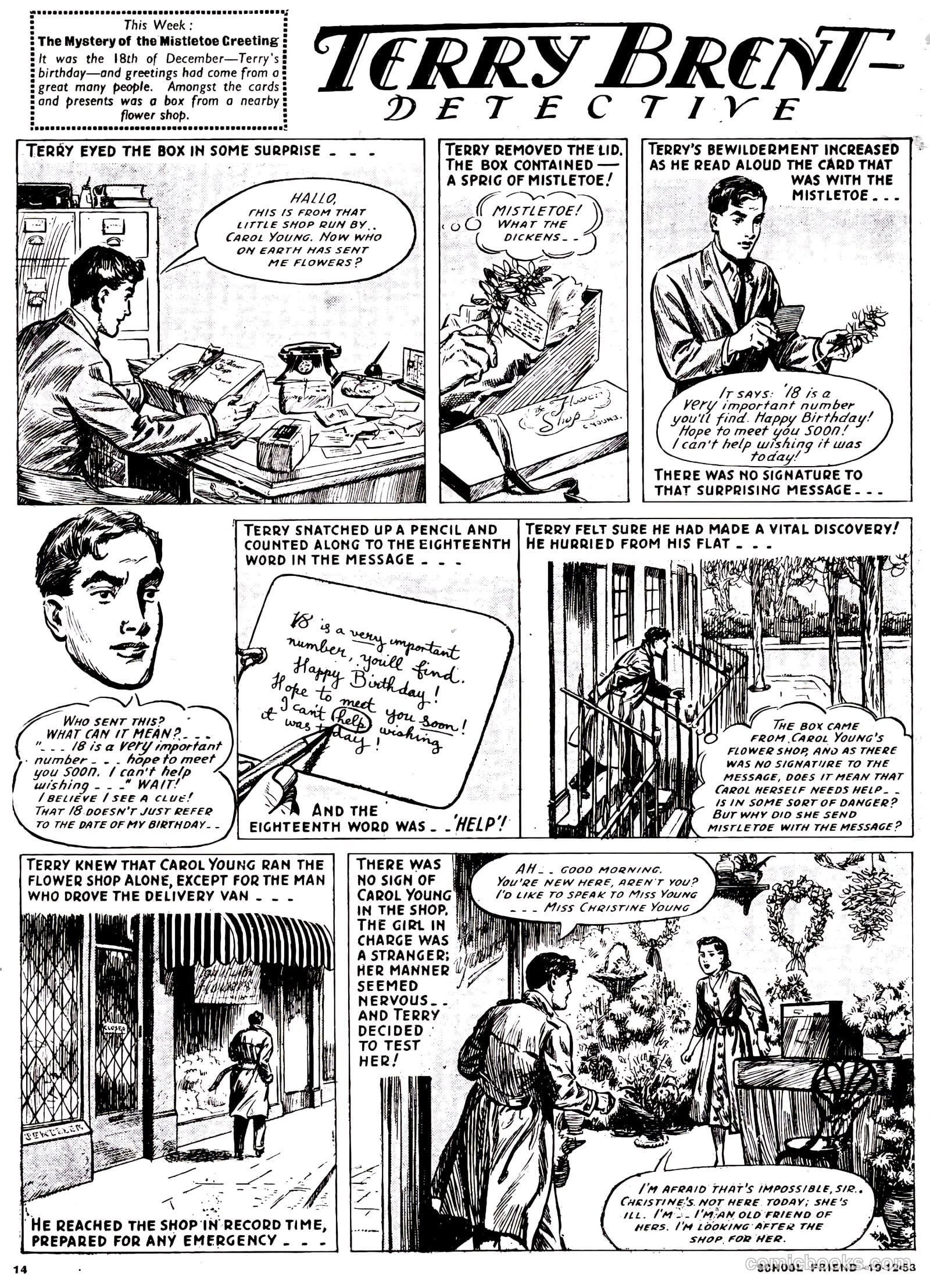 School Friend #188 (1953) — page 14 of 20