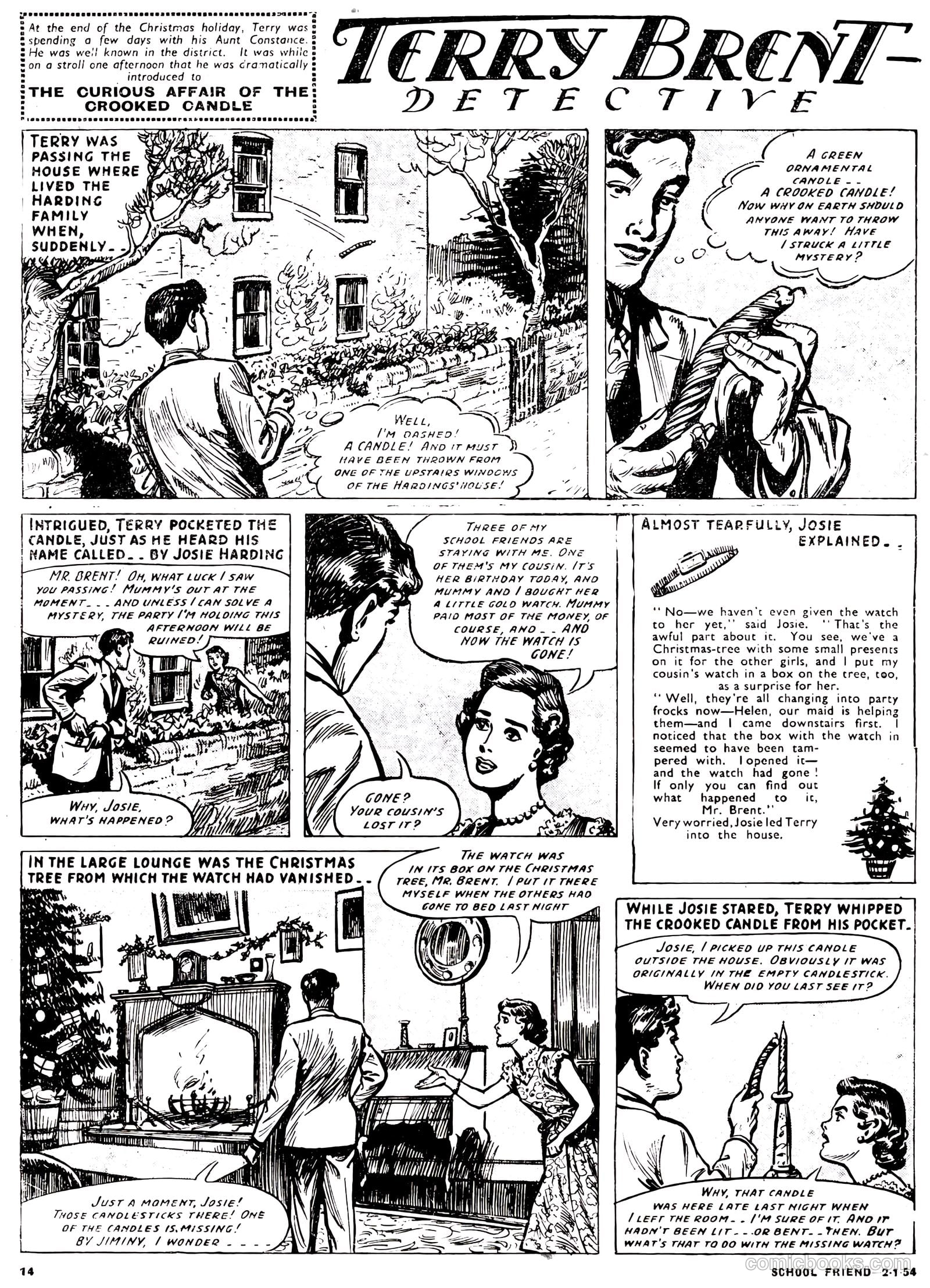 School Friend #190 (1954) — page 14 of 20