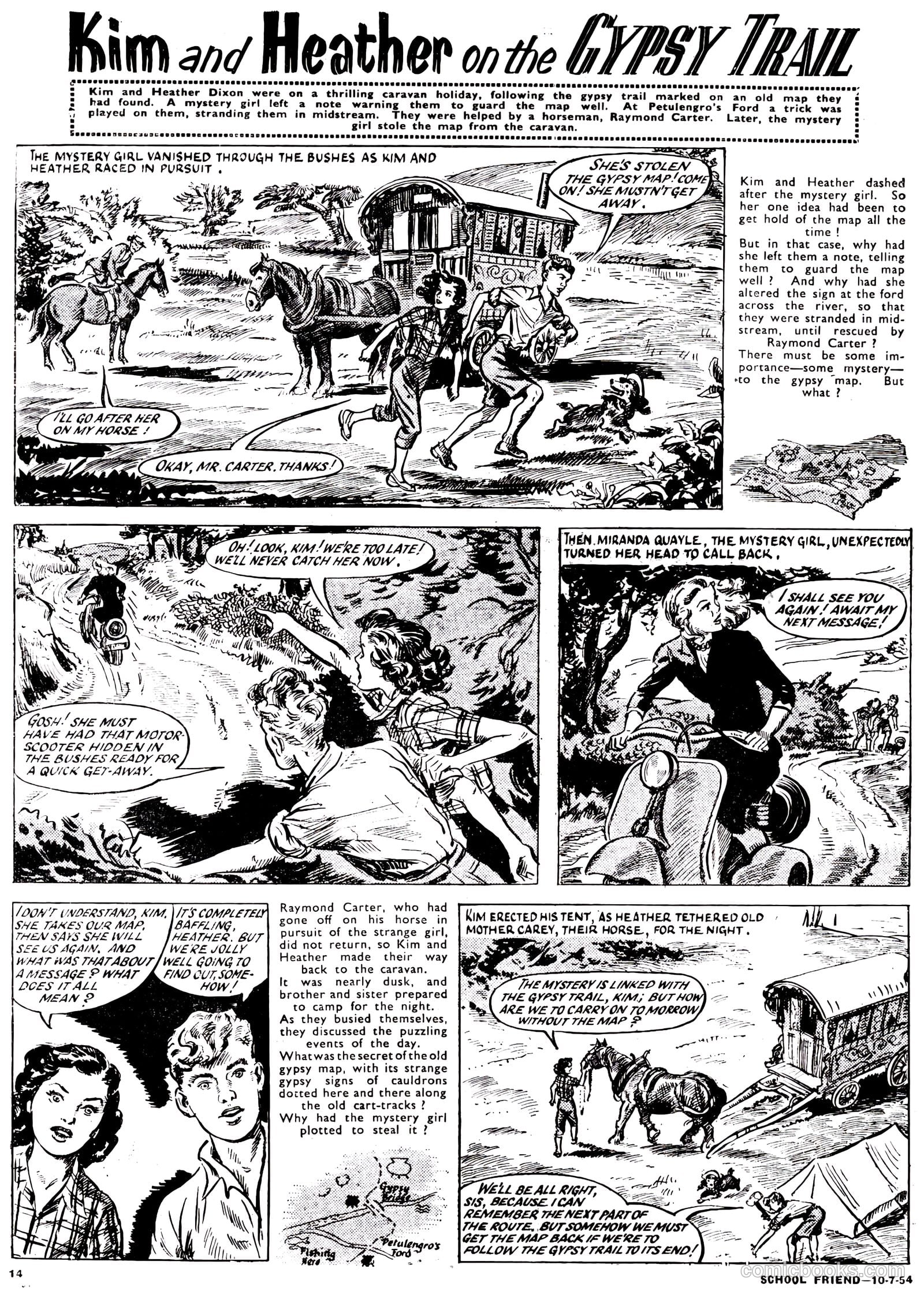 School Friend #217 (1954) — page 14 of 24