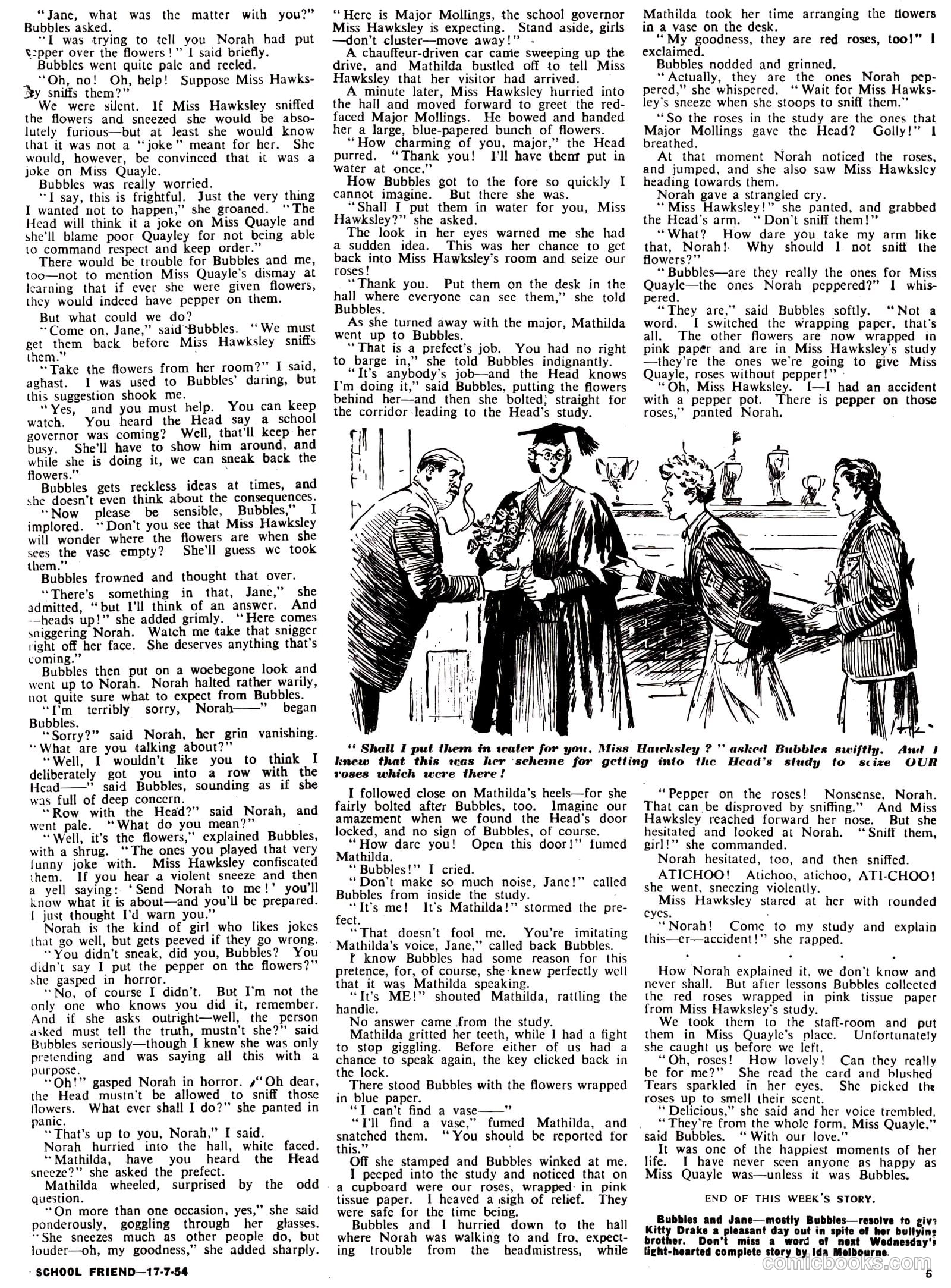 School Friend #218 (1954) — page 5 of 20