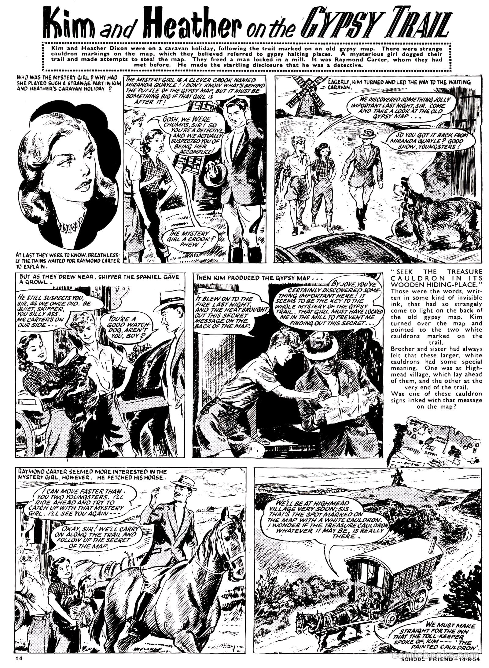 School Friend #222 (1954) — page 14 of 24