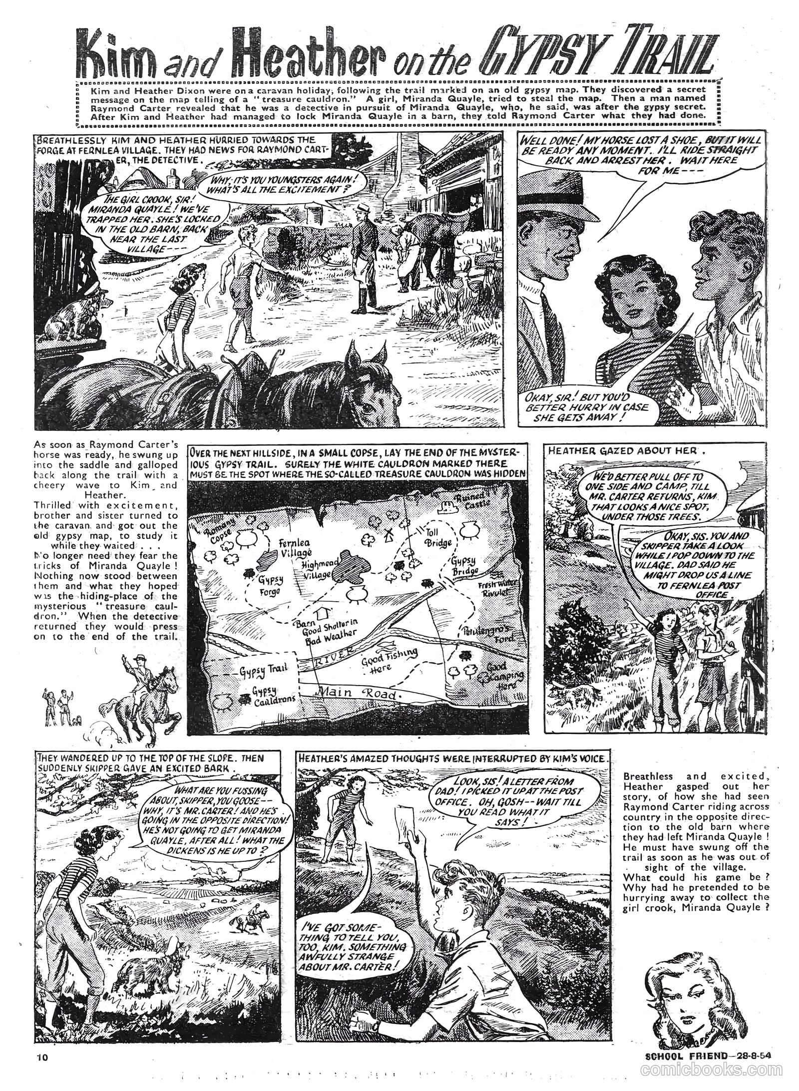 School Friend #224 (1954) — page 10 of 20