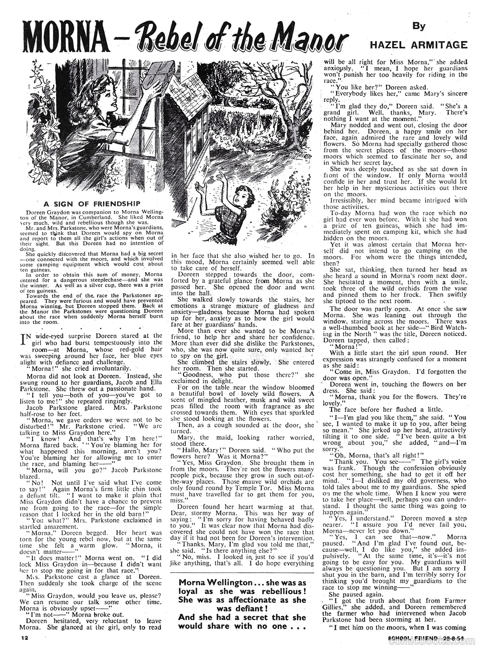 School Friend #224 (1954) — page 12 of 20