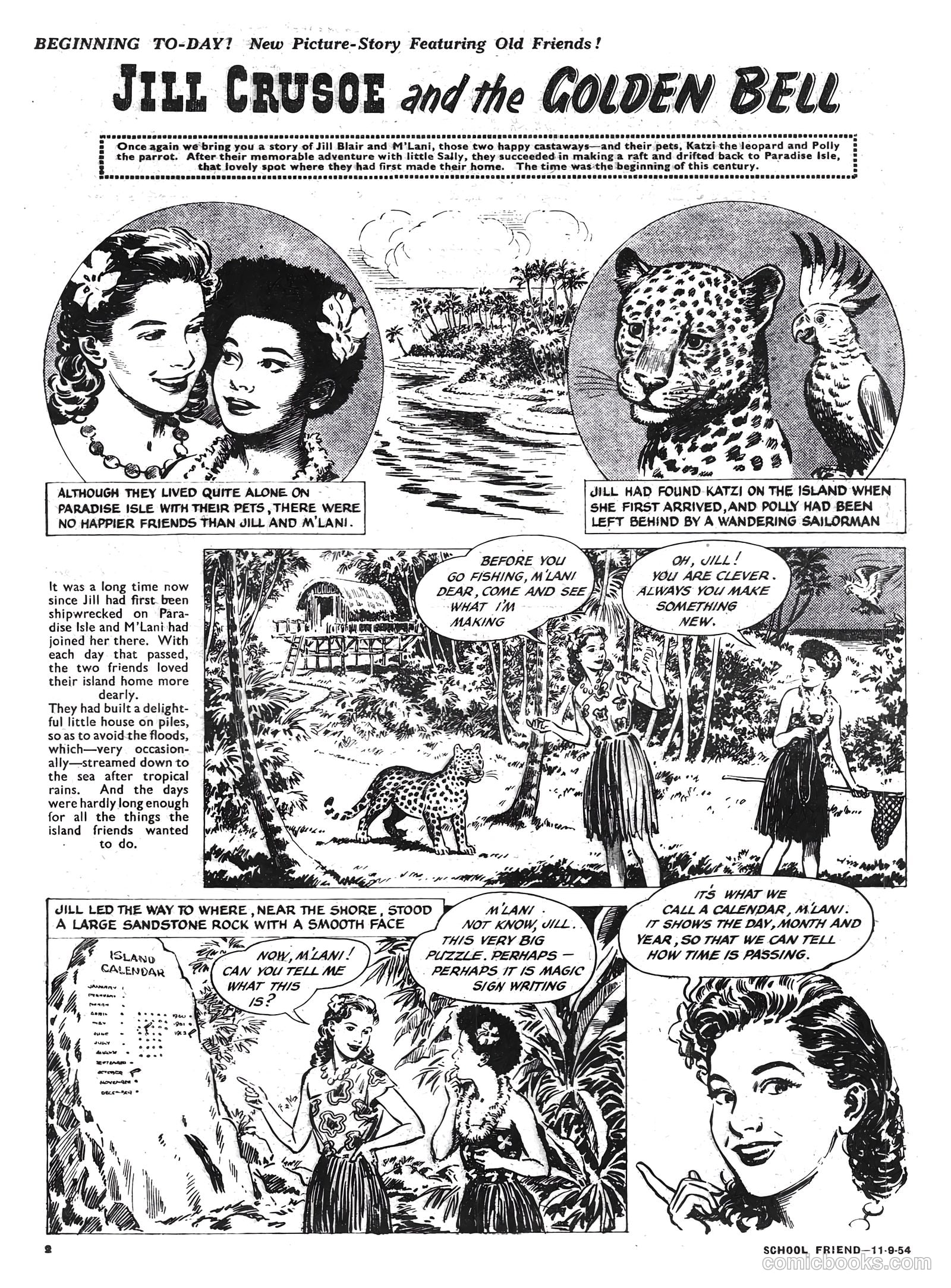 School Friend #226 (1954) — page 2 of 20