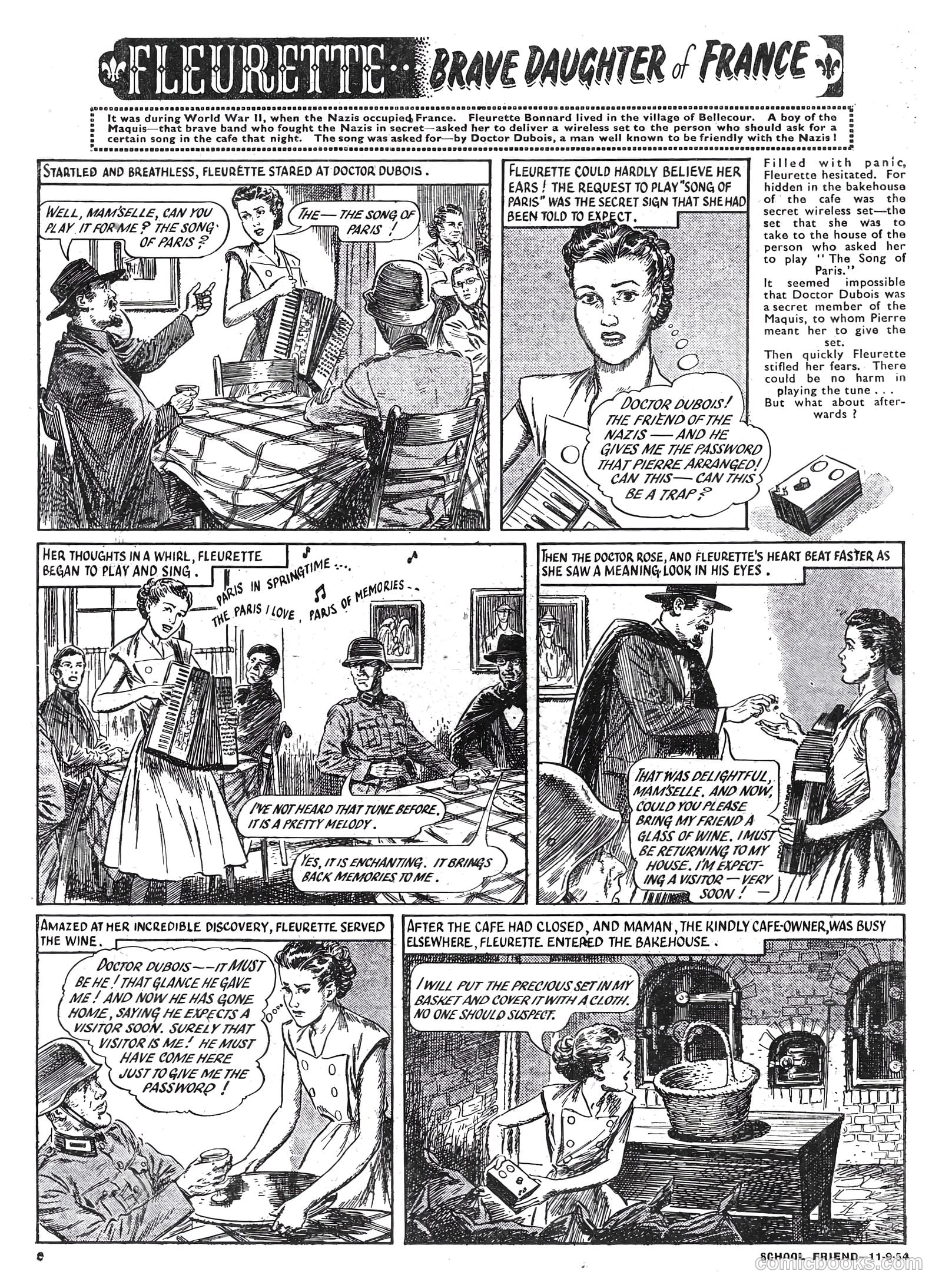 School Friend #226 (1954) — page 6 of 20