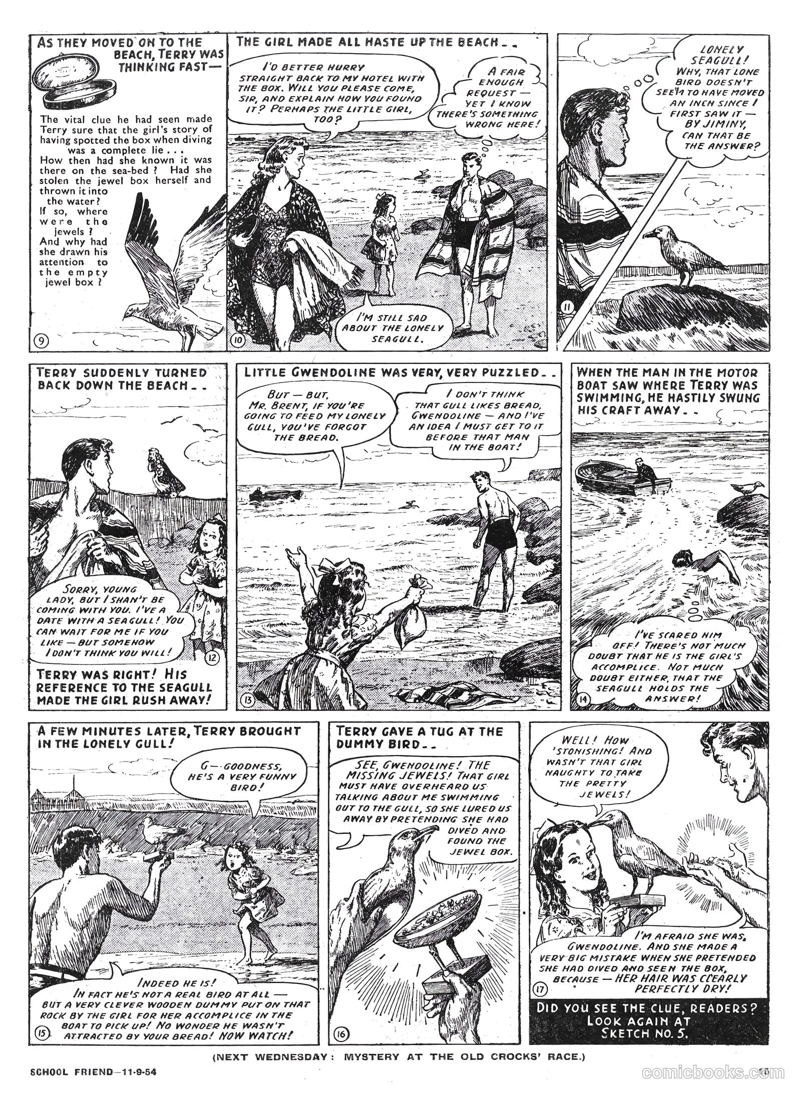 School Friend #226 (1954) — page 15 of 20