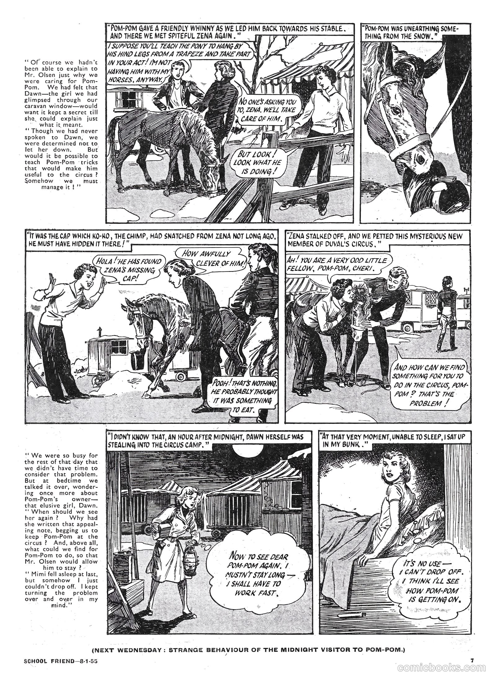 School Friend #243 (1955) — page 7 of 20