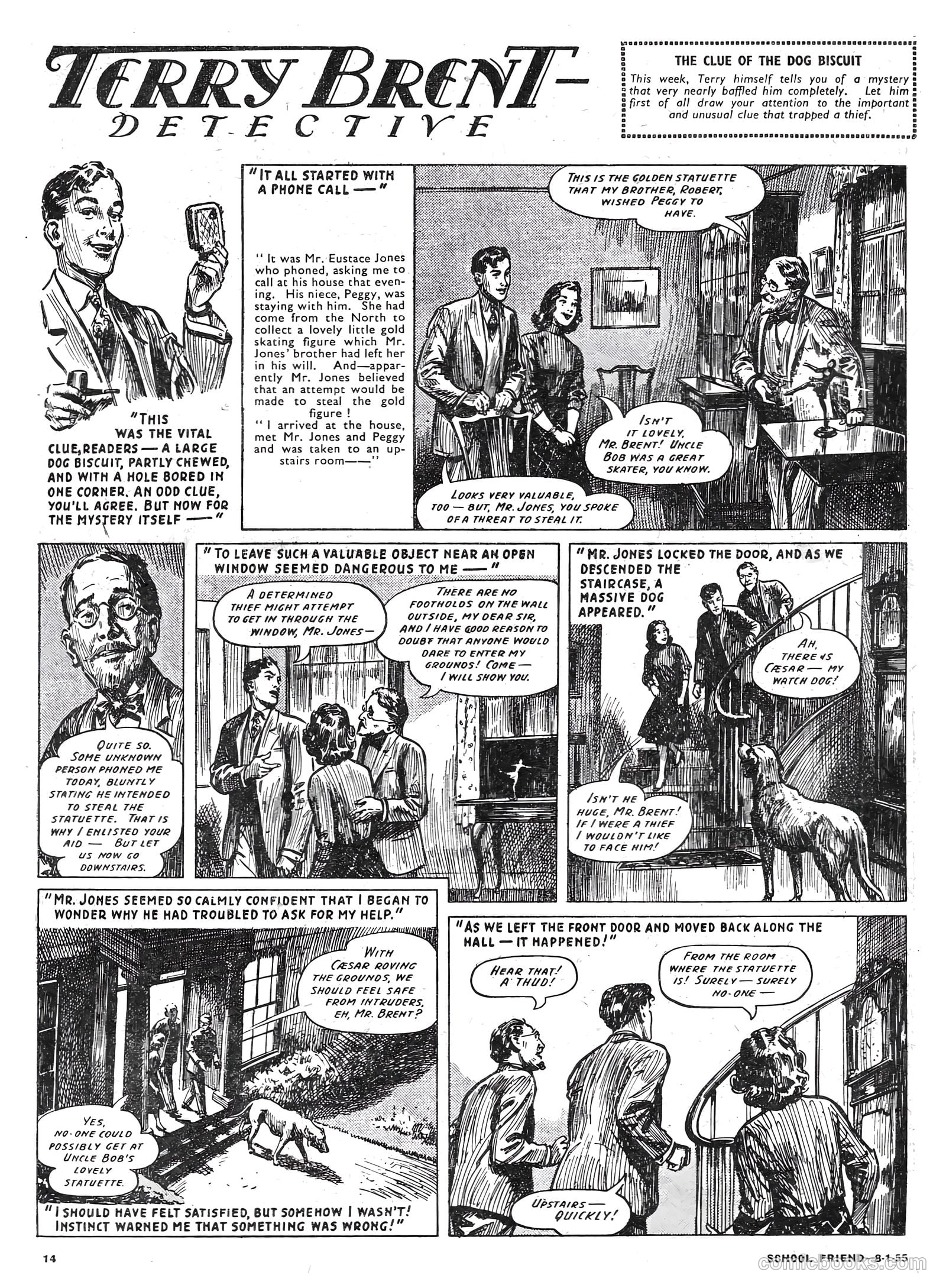 School Friend #243 (1955) — page 14 of 20