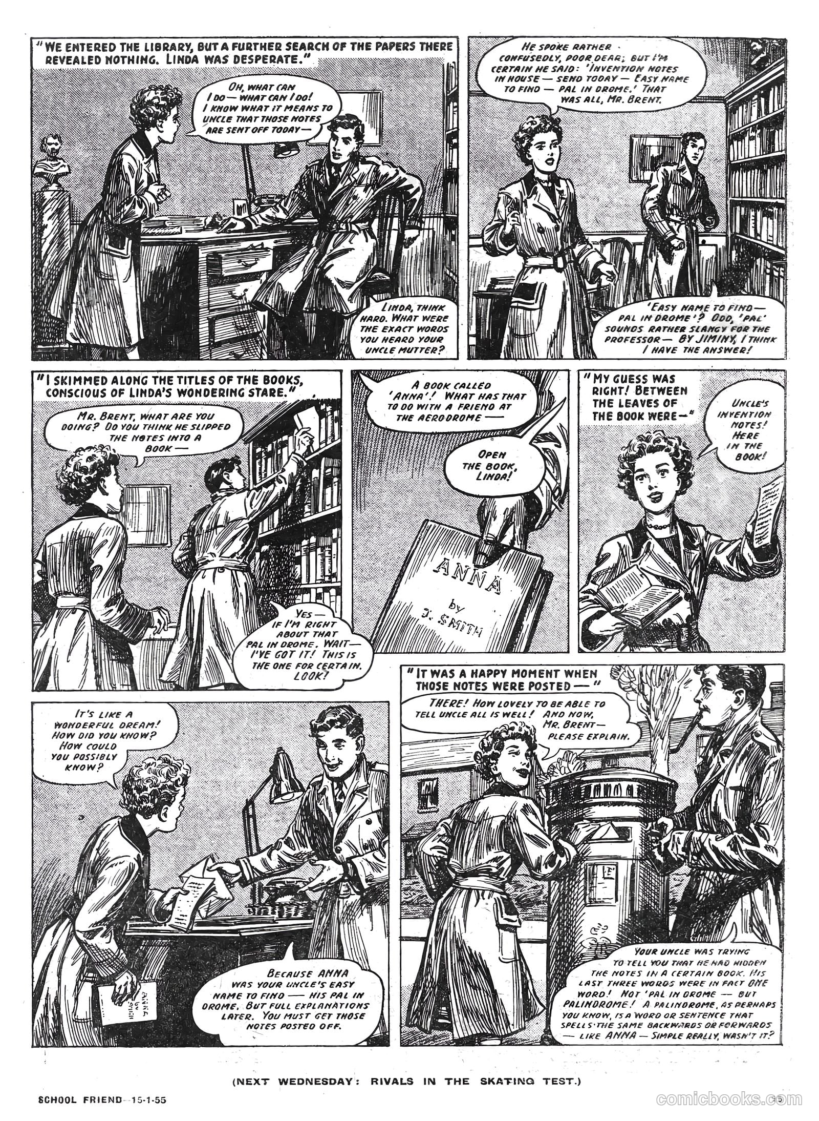 School Friend #244 (1955) — page 15 of 20