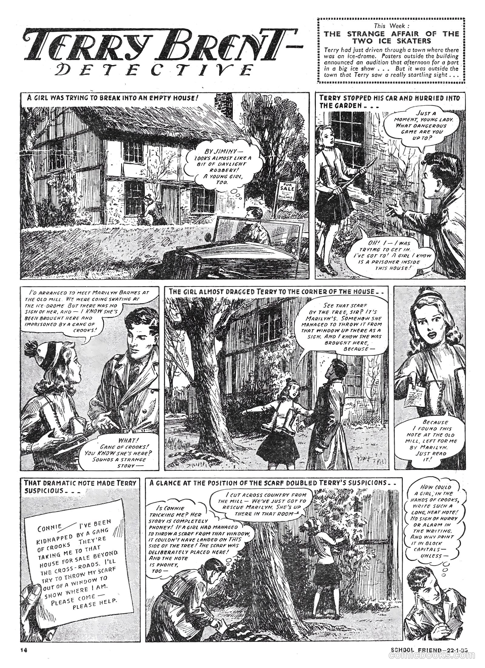 School Friend #245 (1955) — page 14 of 20
