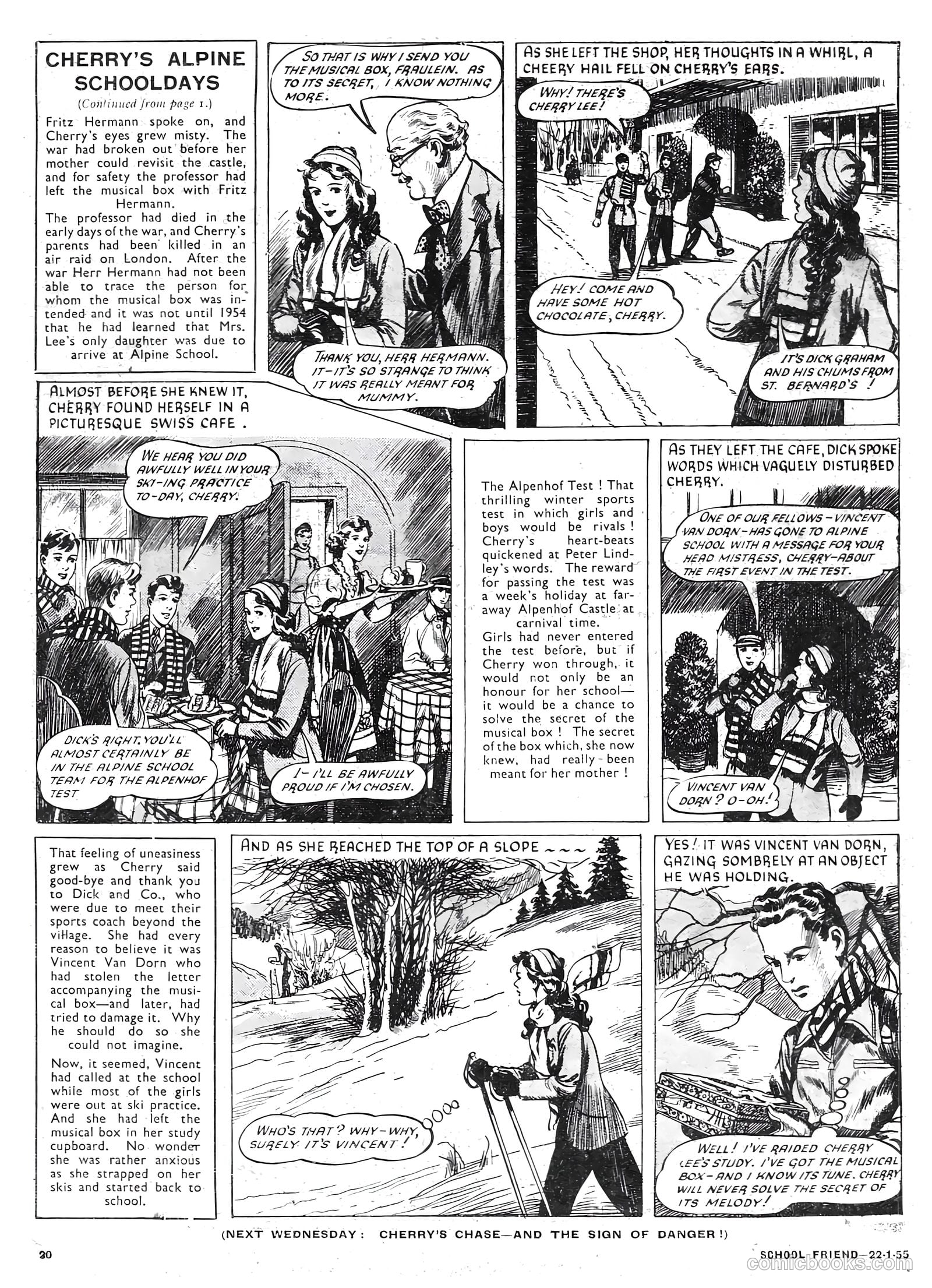 School Friend #245 (1955) — page 20 of 20