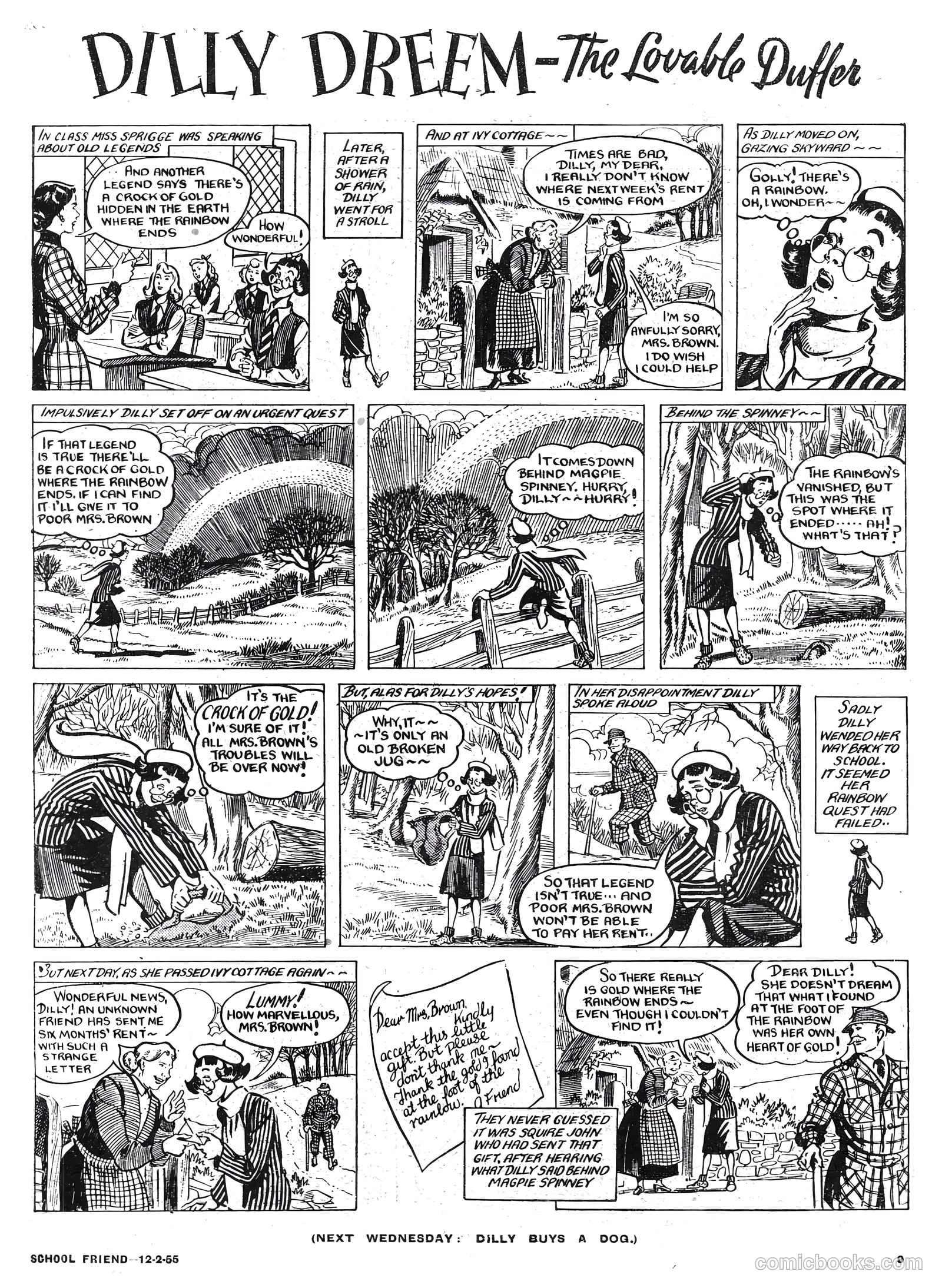 School Friend #248 (1955) — page 9 of 20