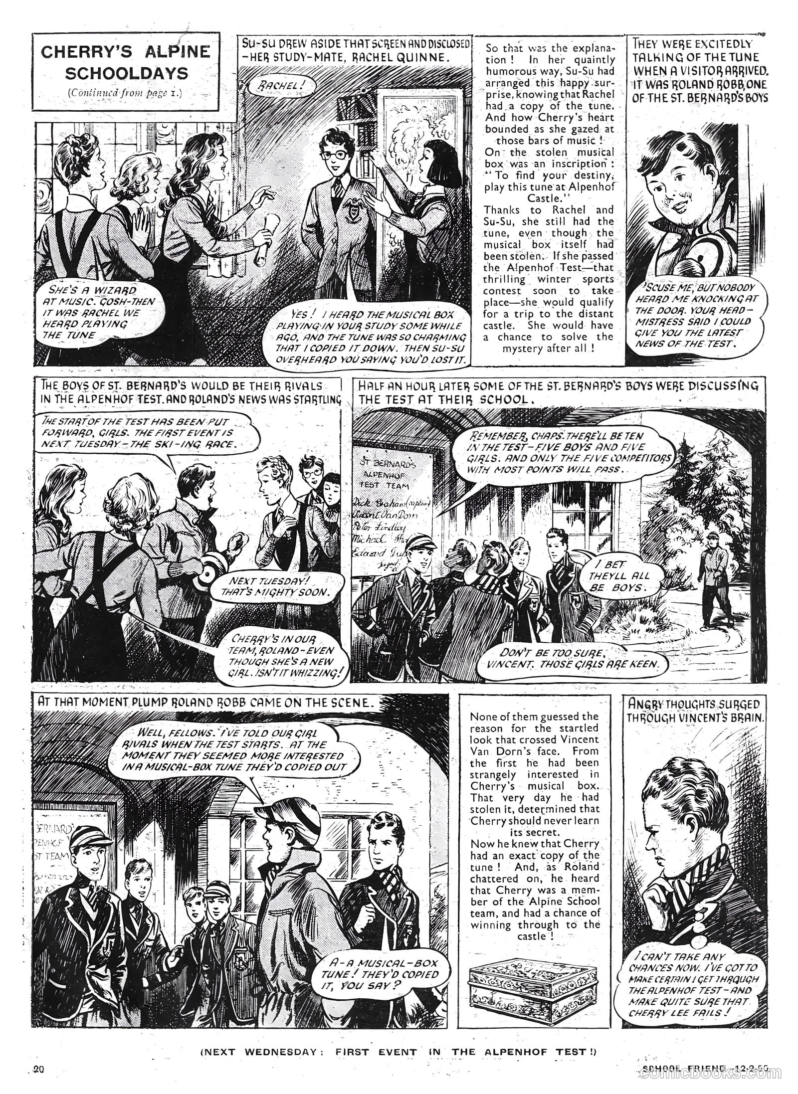School Friend #248 (1955) — page 20 of 20