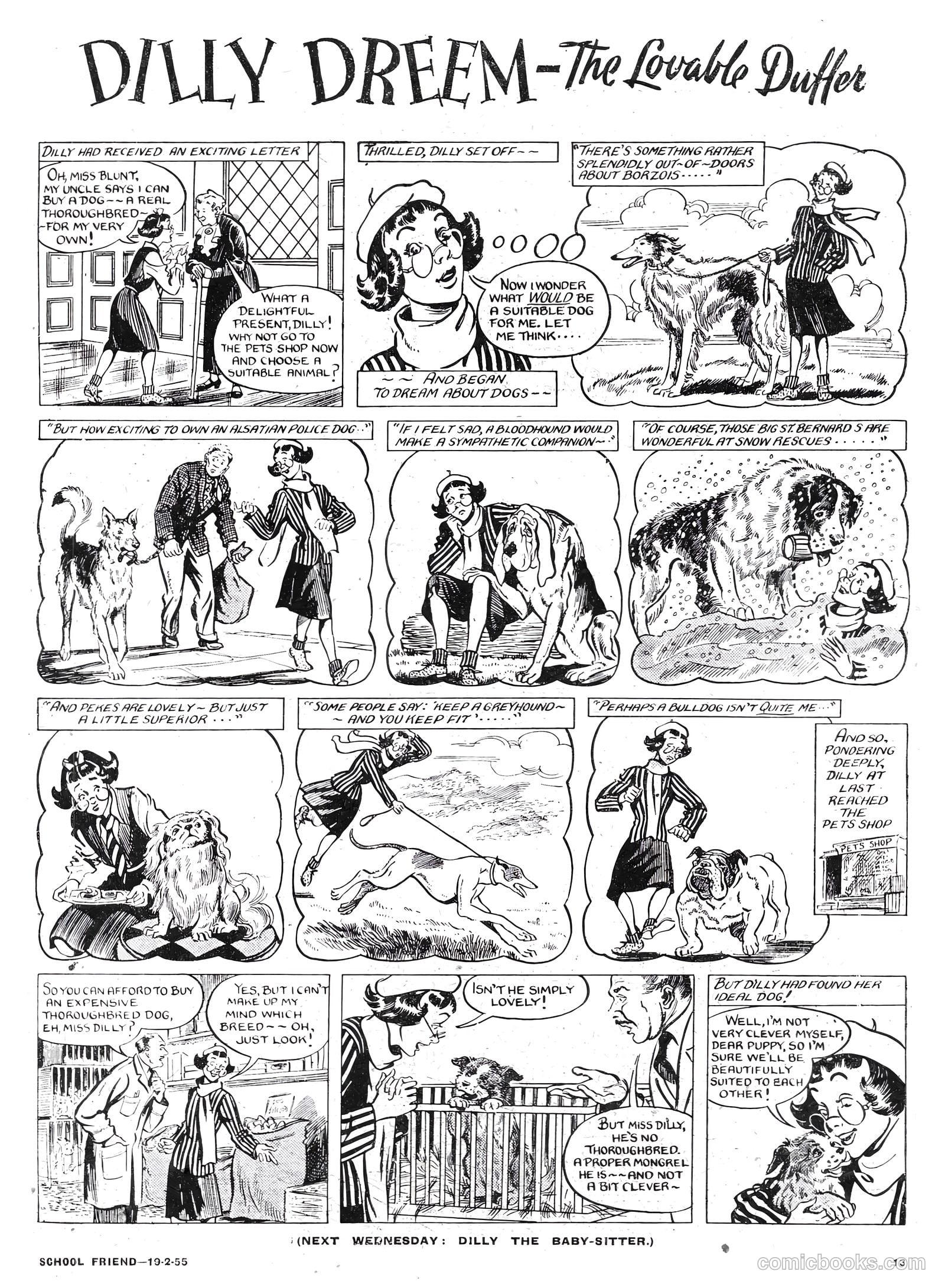 School Friend #249 (1955) — page 13 of 24