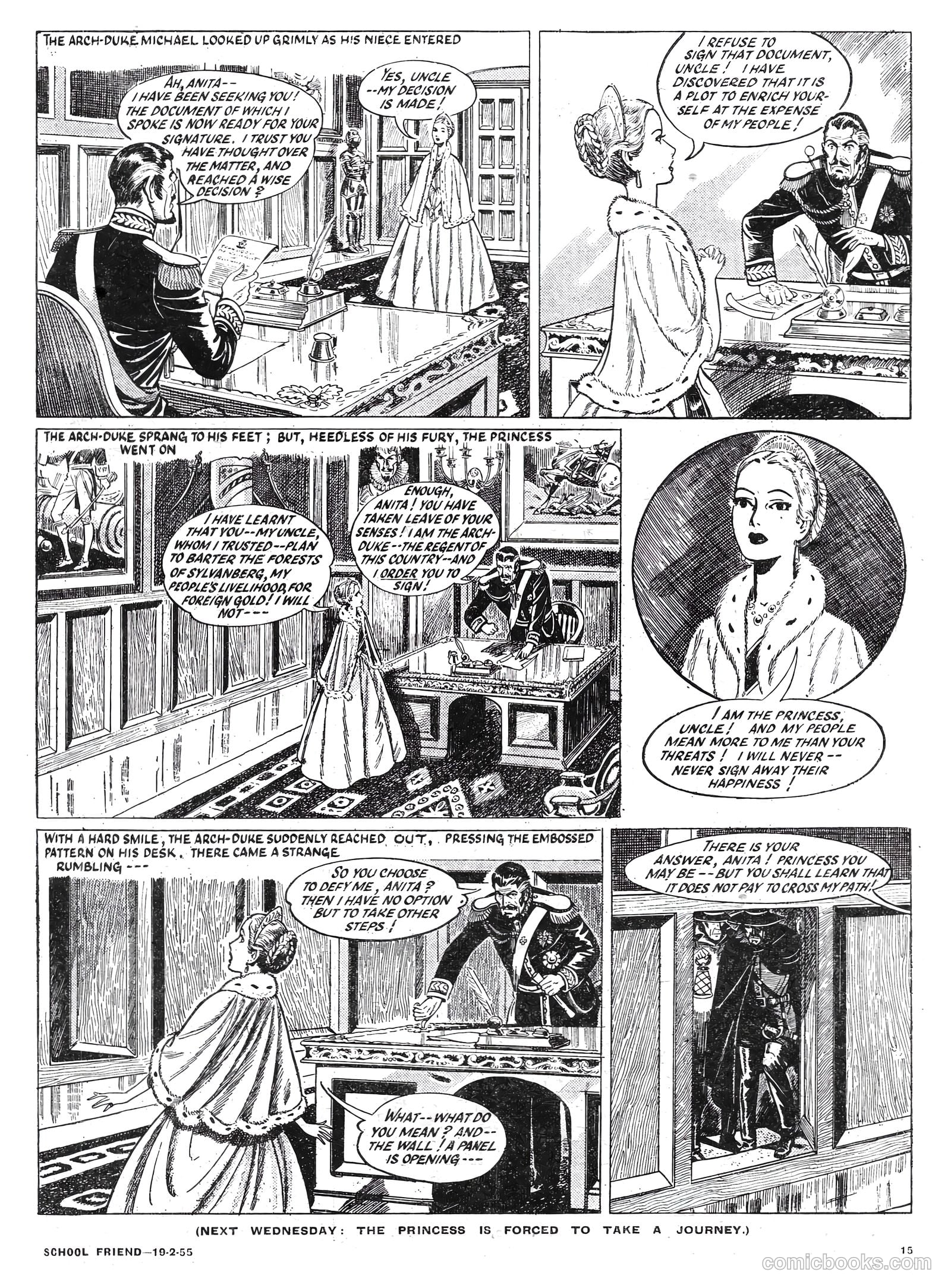 School Friend #249 (1955) — page 15 of 24