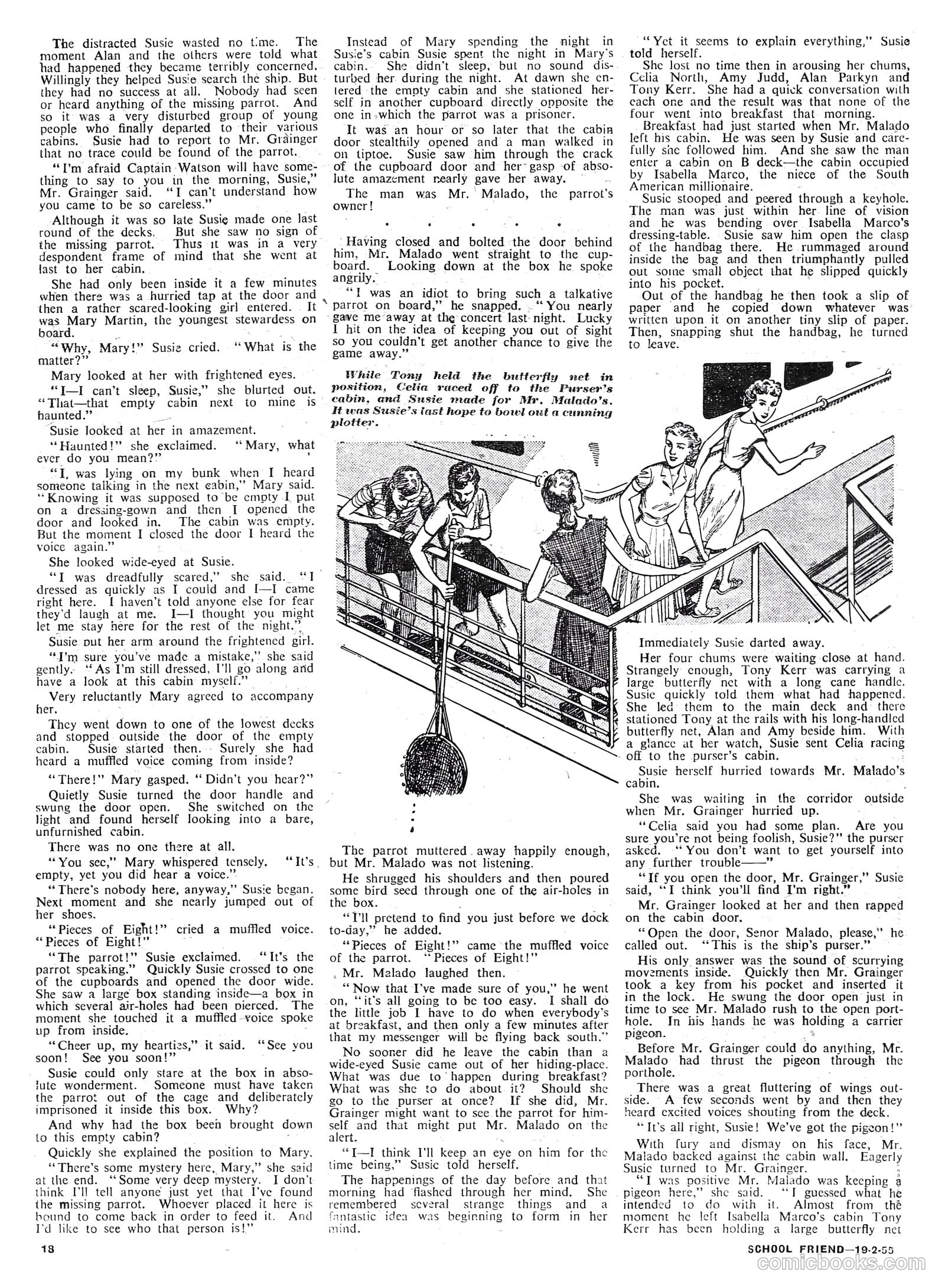 School Friend #249 (1955) — page 18 of 24